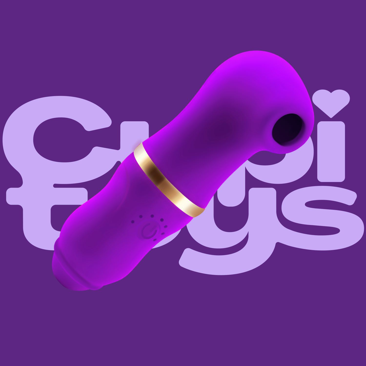 Luchtdruk vibrator 12,8cm paars online kopen
