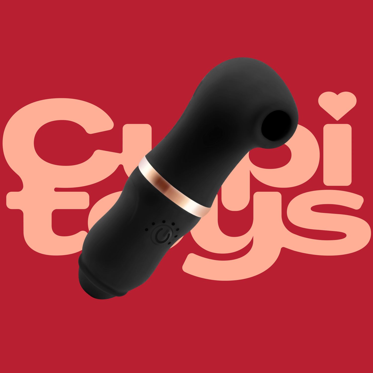 Luchtdruk vibrator 12,8cm zwart online kopen