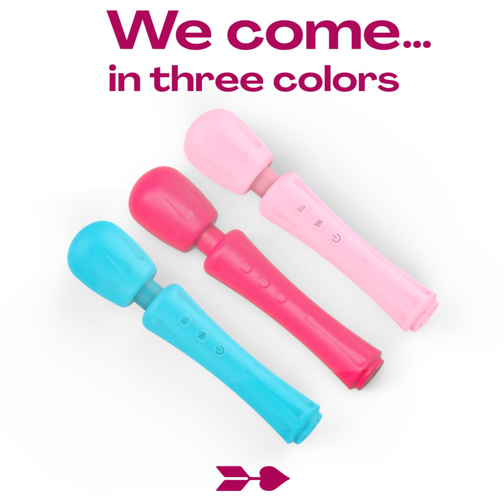 Wand vibrator 18,2cm lichtroze bestellen