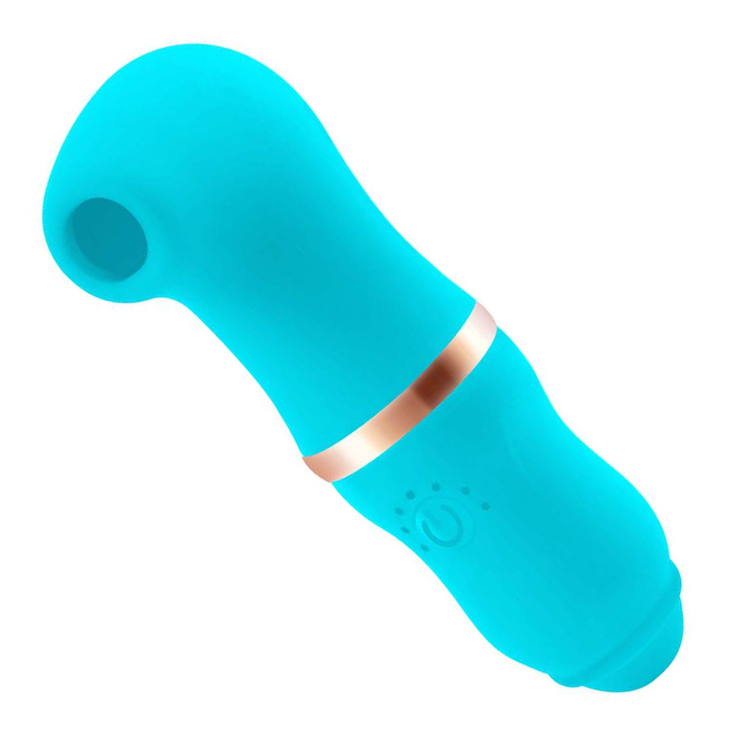 Blauwe luchtdruk vibrator 12,8cm