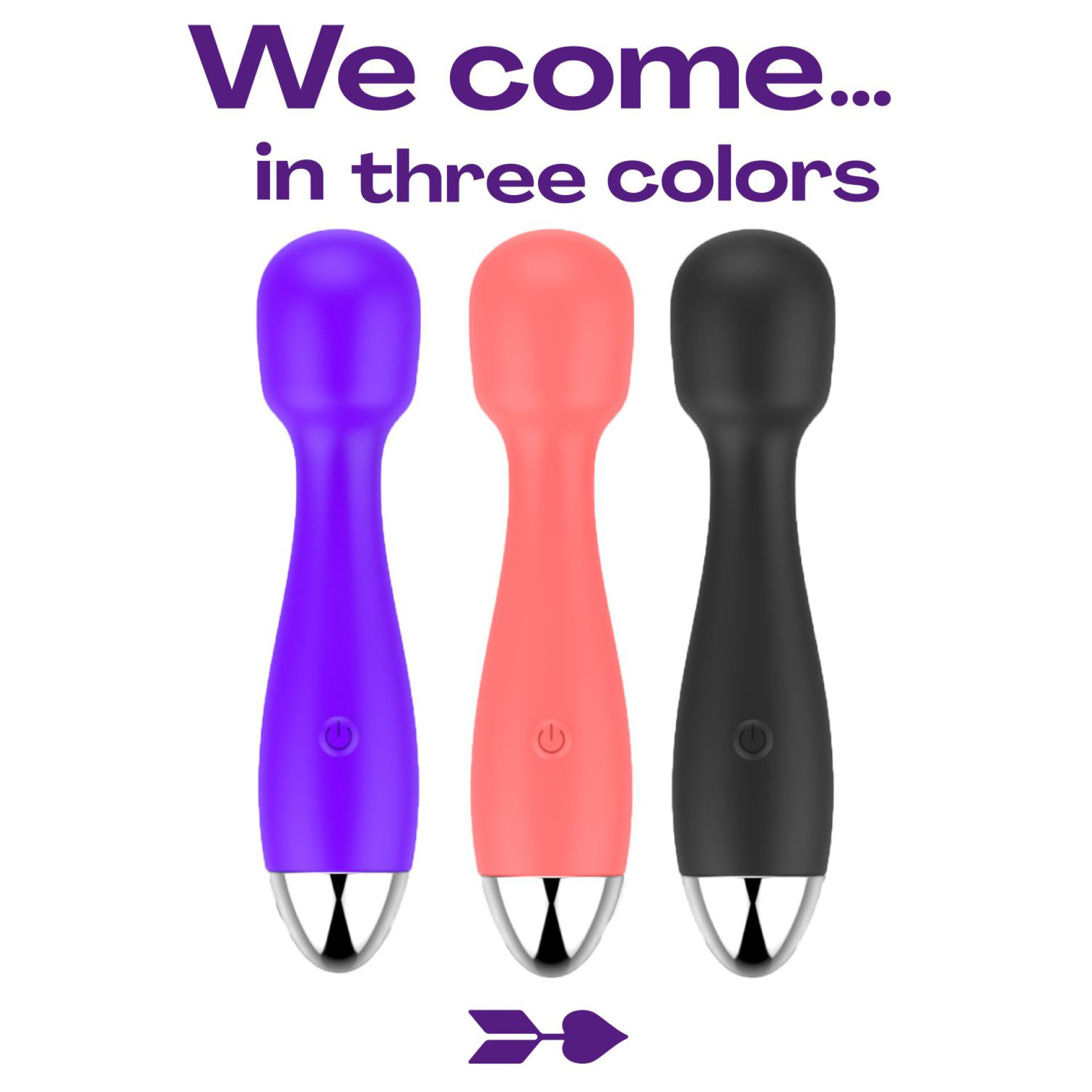 Wand vibrator 16,7cm paars bestellen