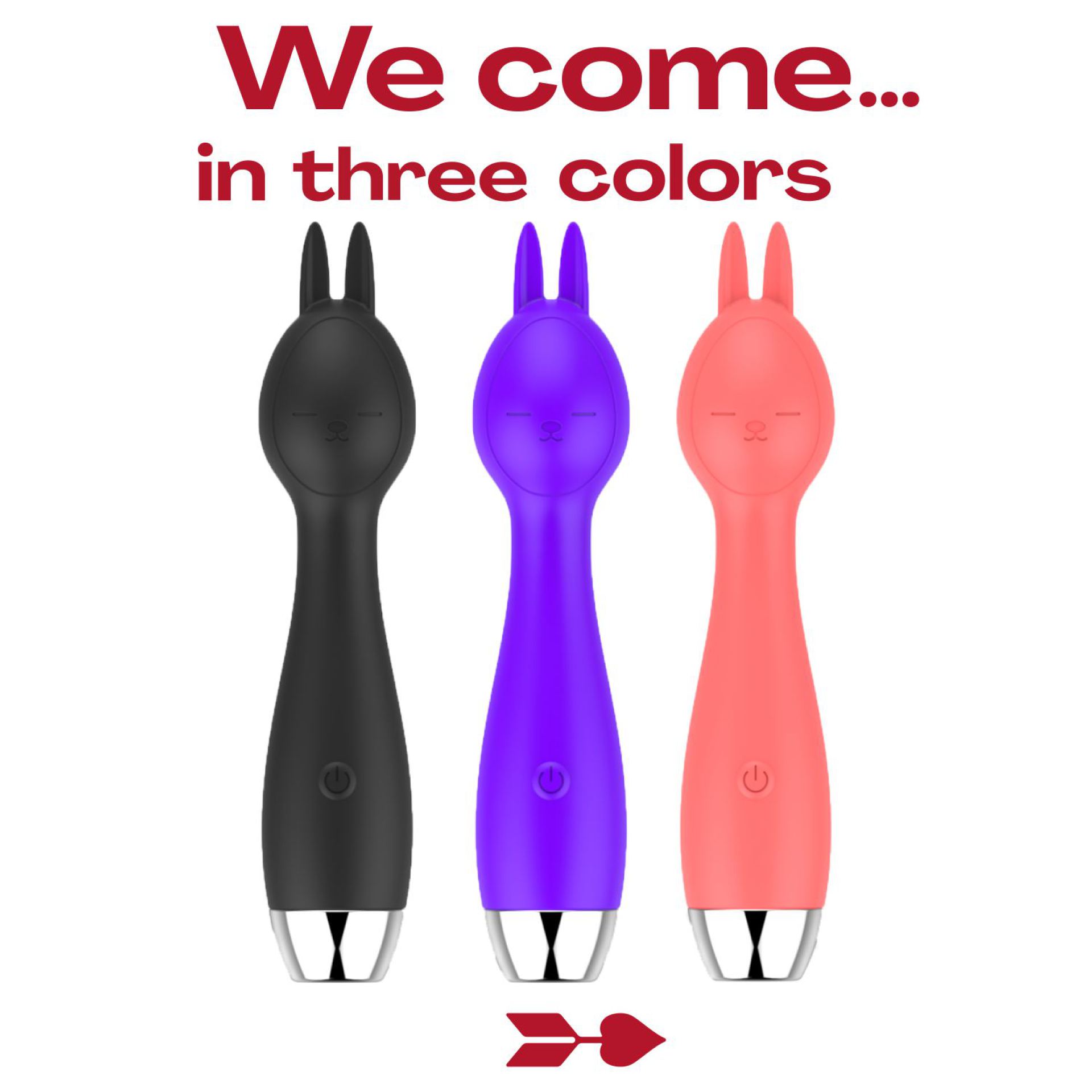 Wand vibrator oortjes 18,1cm lichtroze online