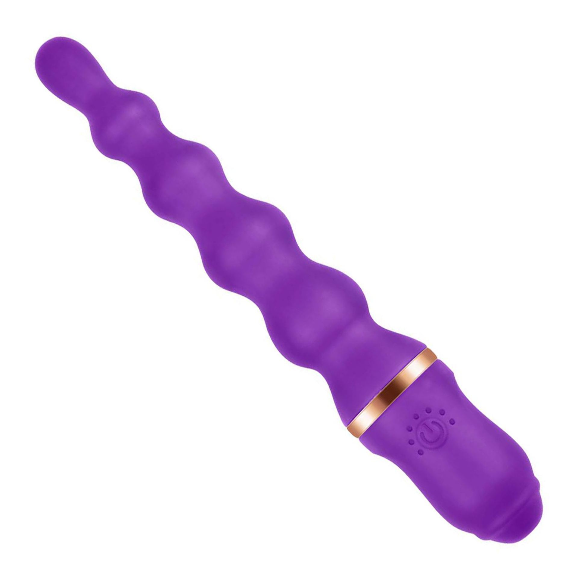 Anale vibrator 24,9cm paars