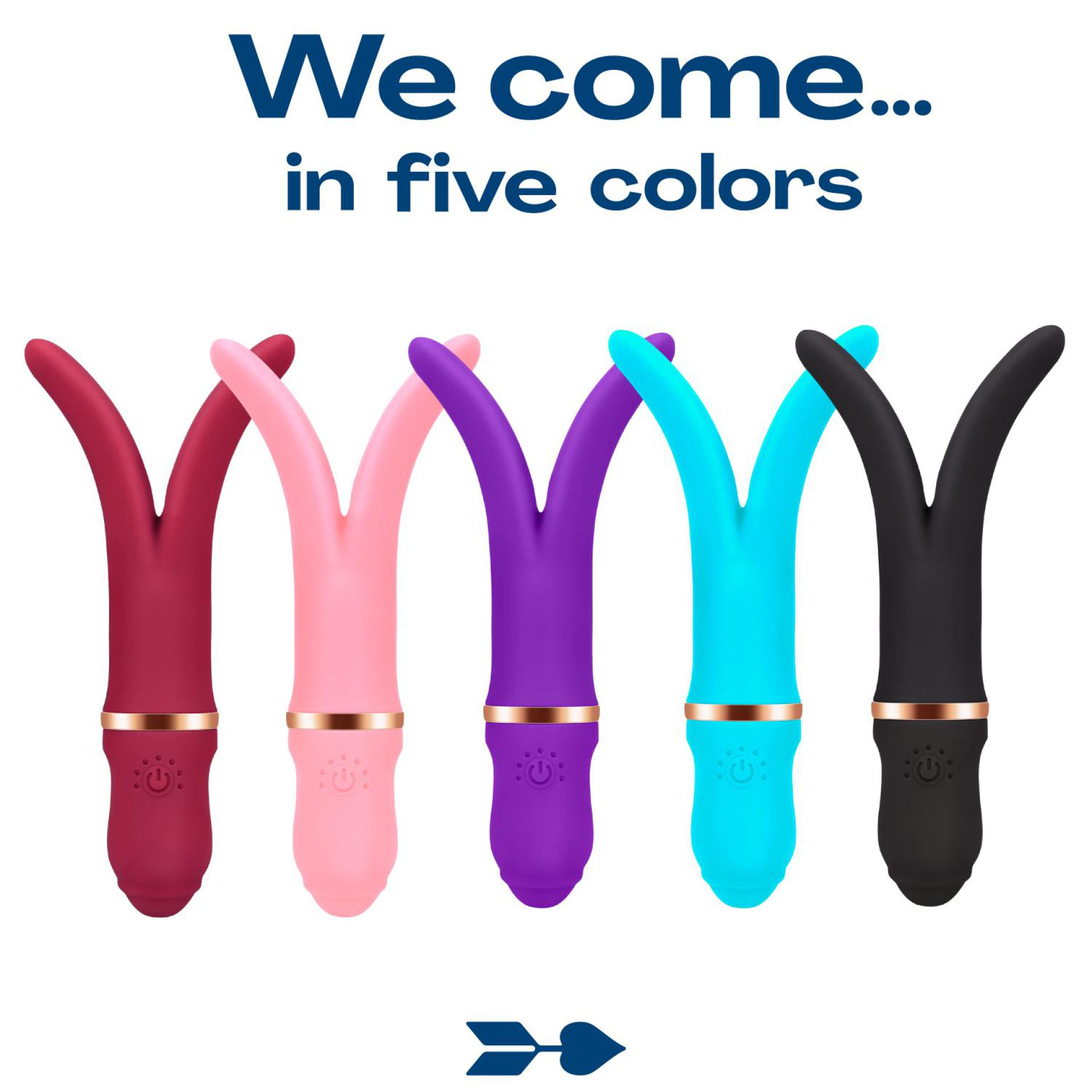 Vork vibrator blauw bestellen