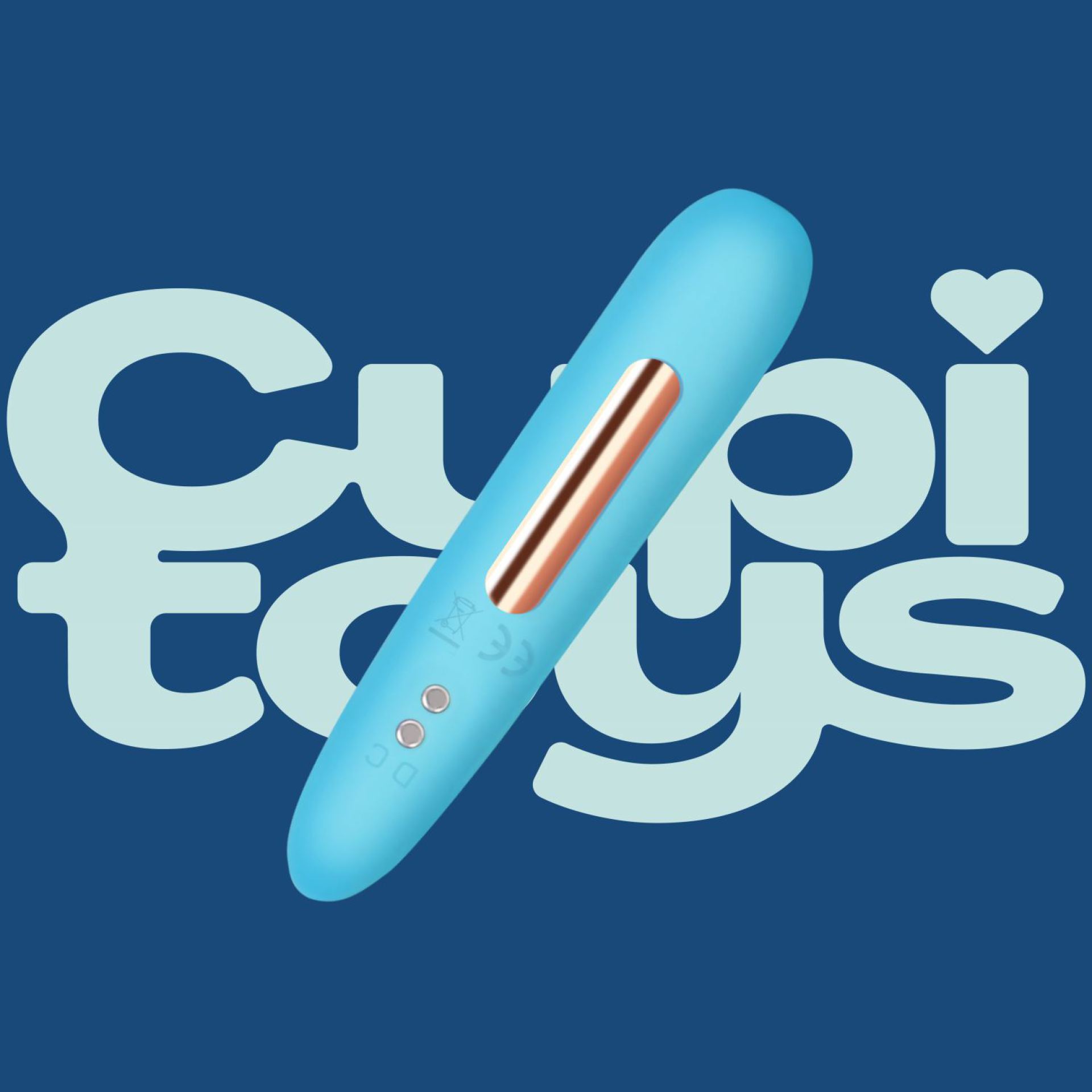 Bullet vibrator 10cm blauw online kopen