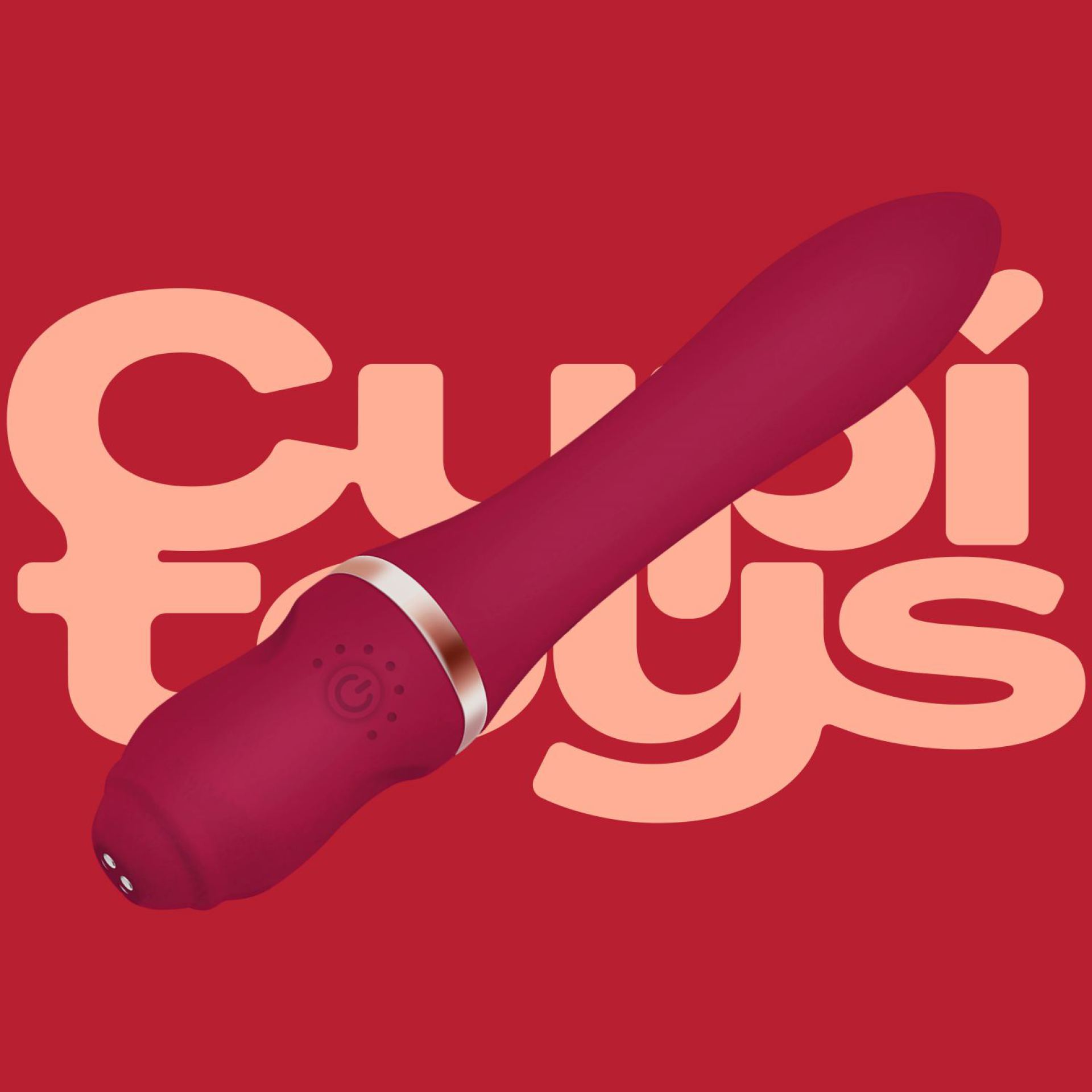 Vibrator 20,7cm rood online