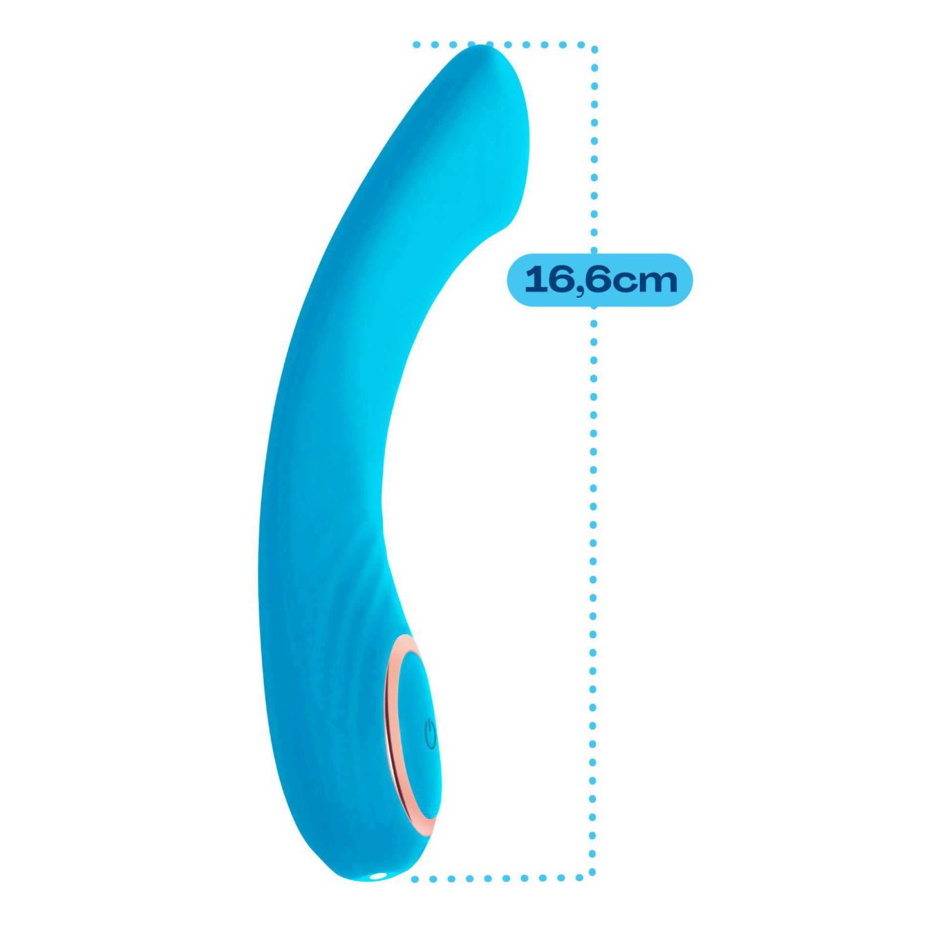 G-Spot vibrator 16,6cm blauw kopen