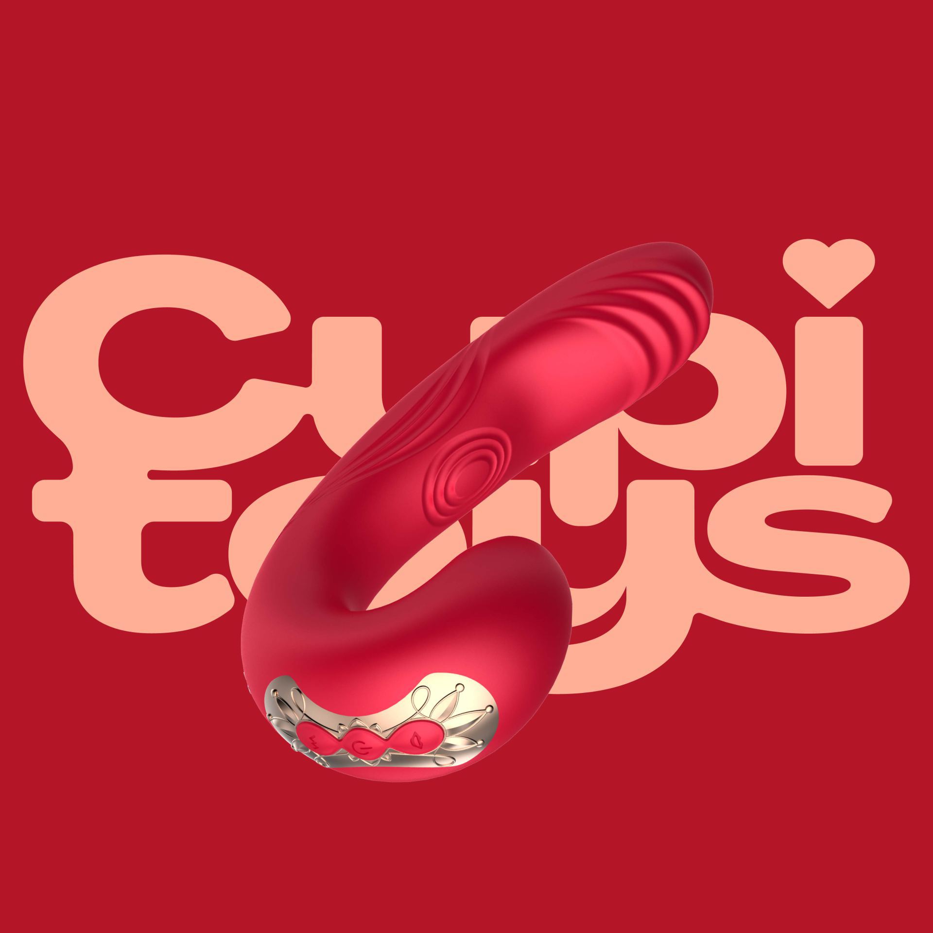 Luchtdruk vibrator 21 Standen rood bestellen