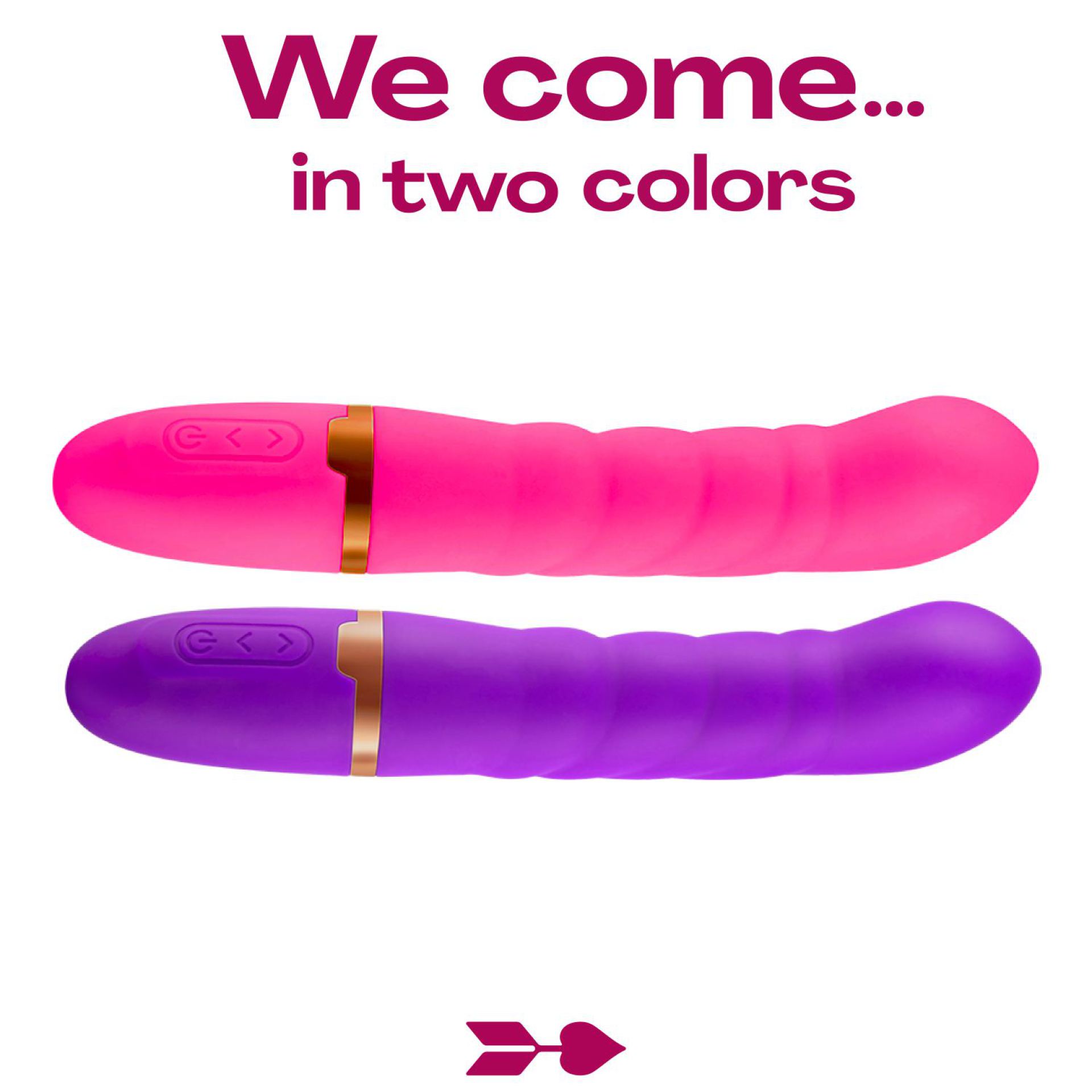 Vibrator met app 22,5cm roze bestellen