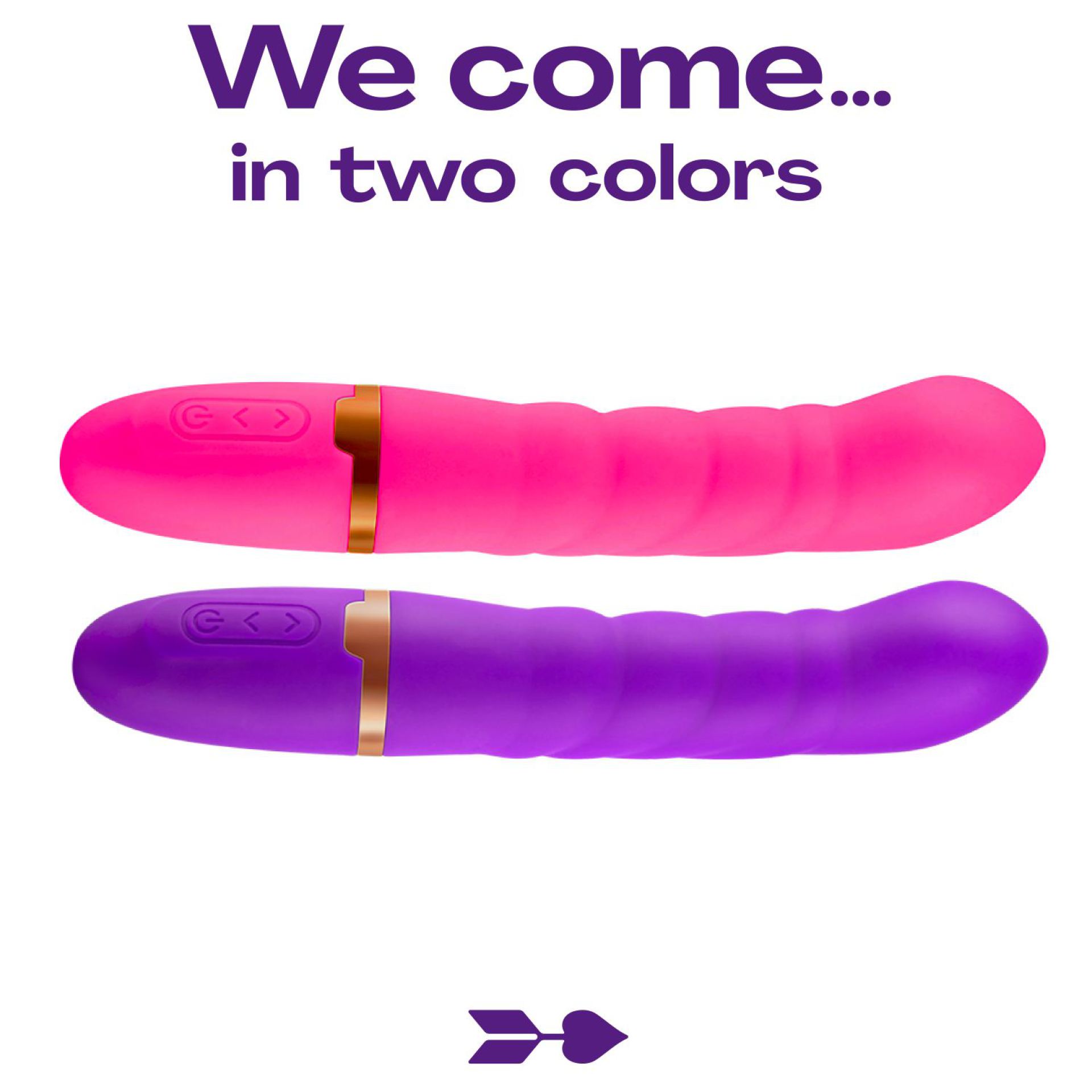 Vibrator met app 22,5cm paars bestellen