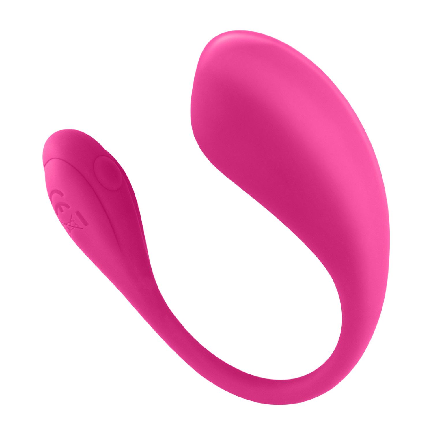 Vibrerend ei met app 9,5cm roze