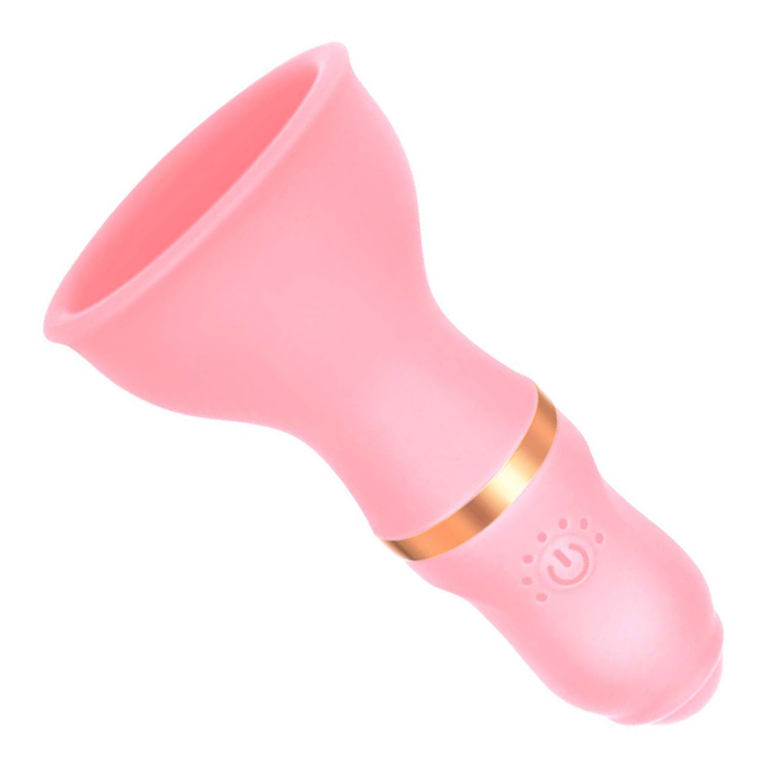 Borst en tepel vibrator Roze