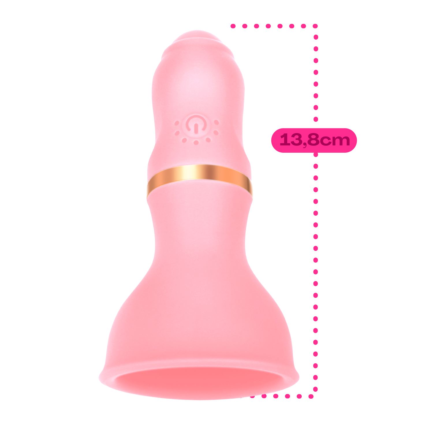 Borst en tepel vibrator Roze kopen