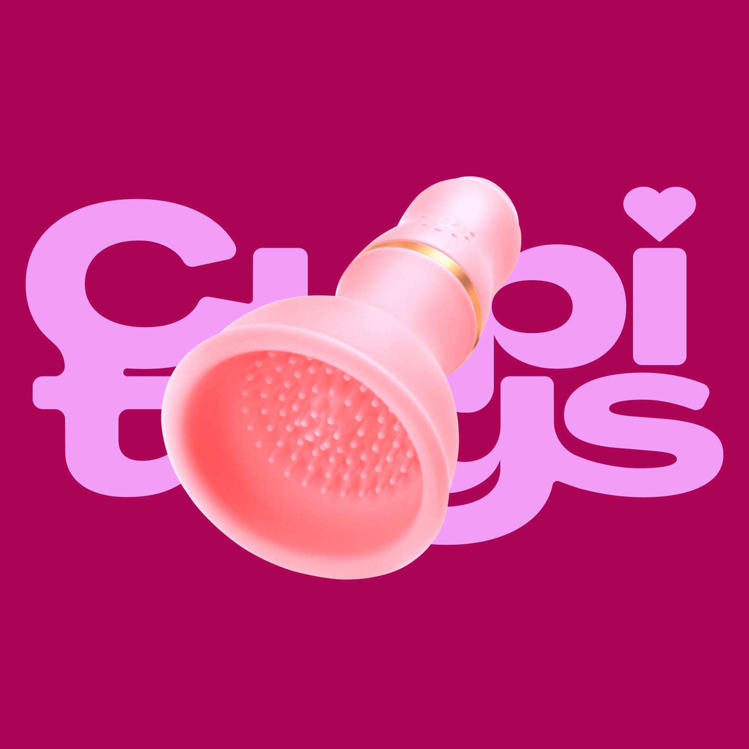 Borst en tepel vibrator Roze online kopen