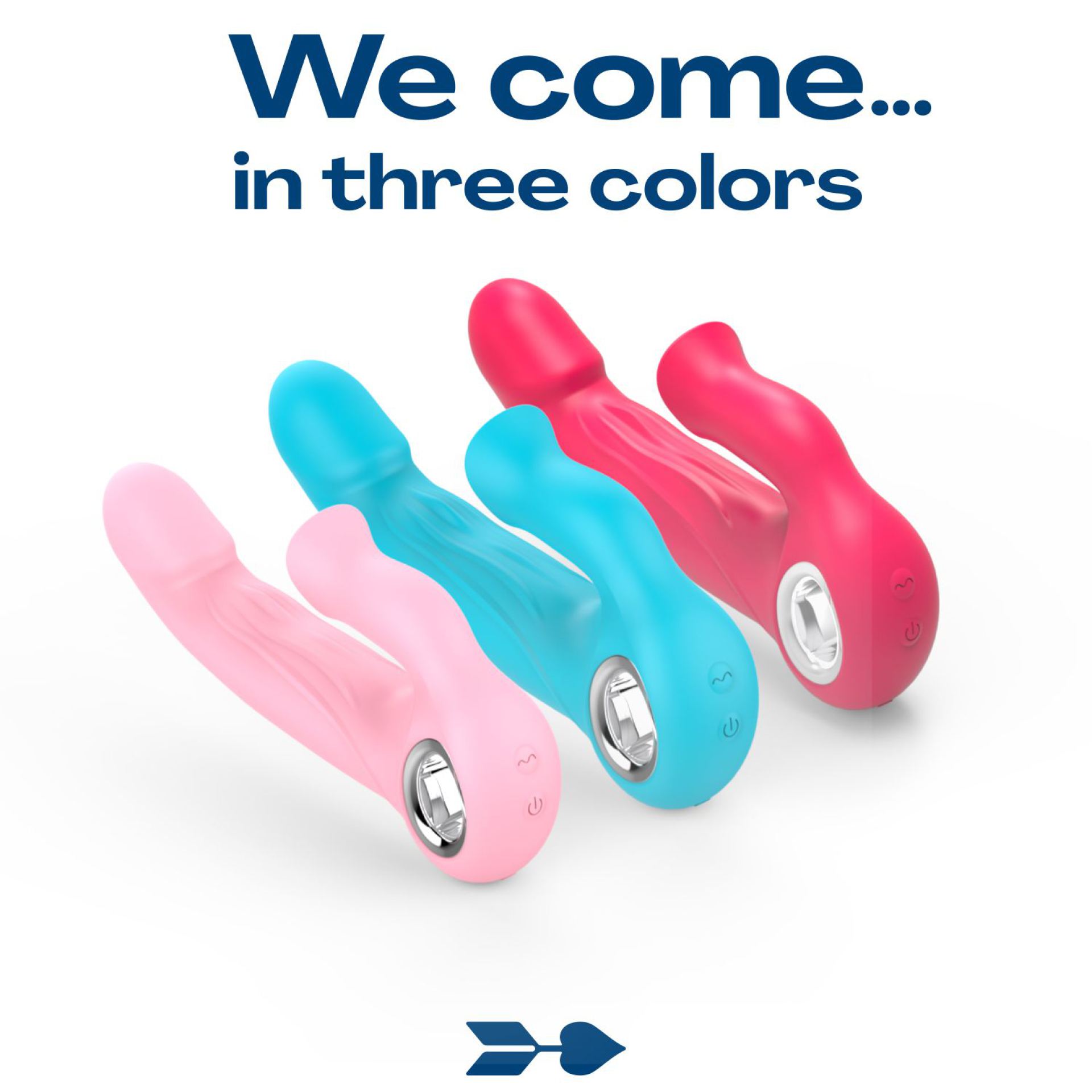 Tarzan vibrator tong 20cm lichtblauw online