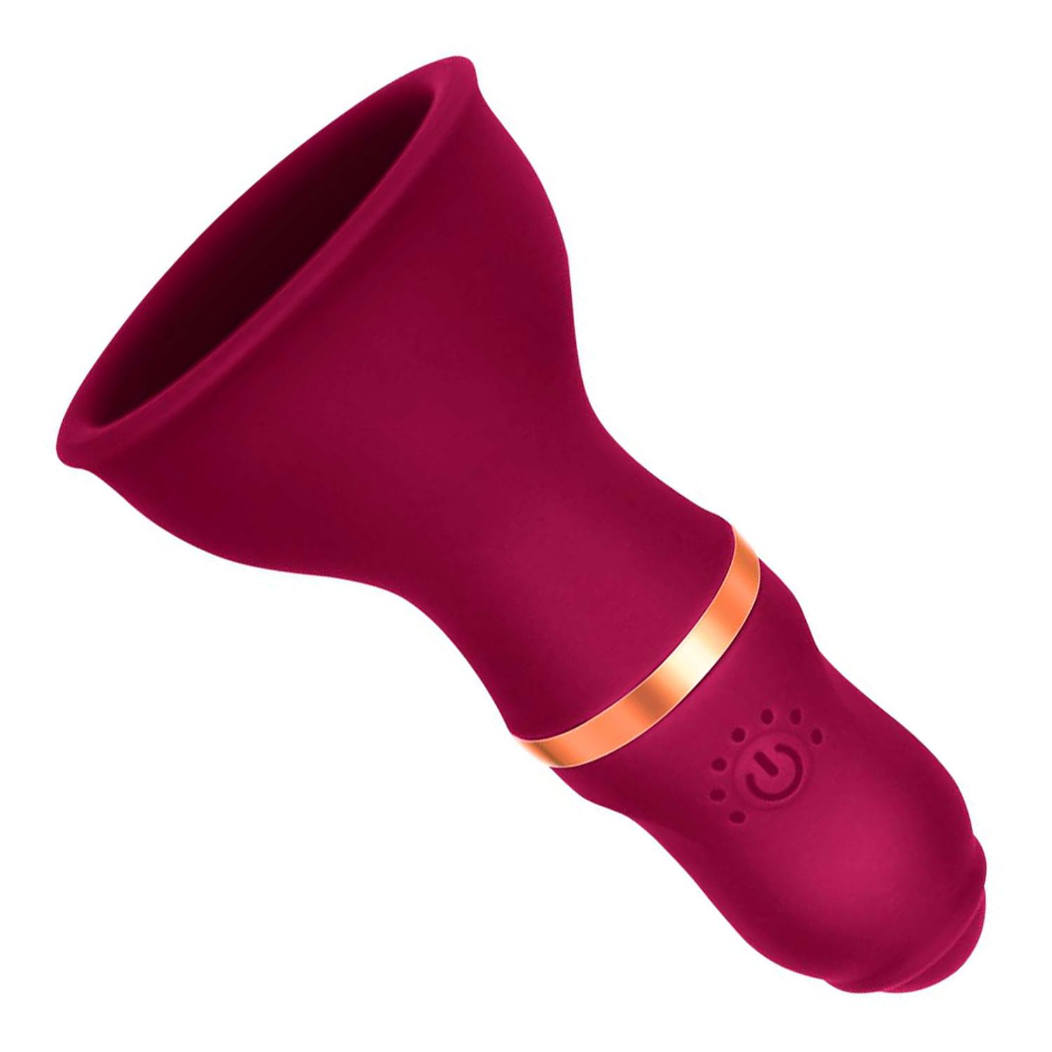 Borst en tepel vibrator rood