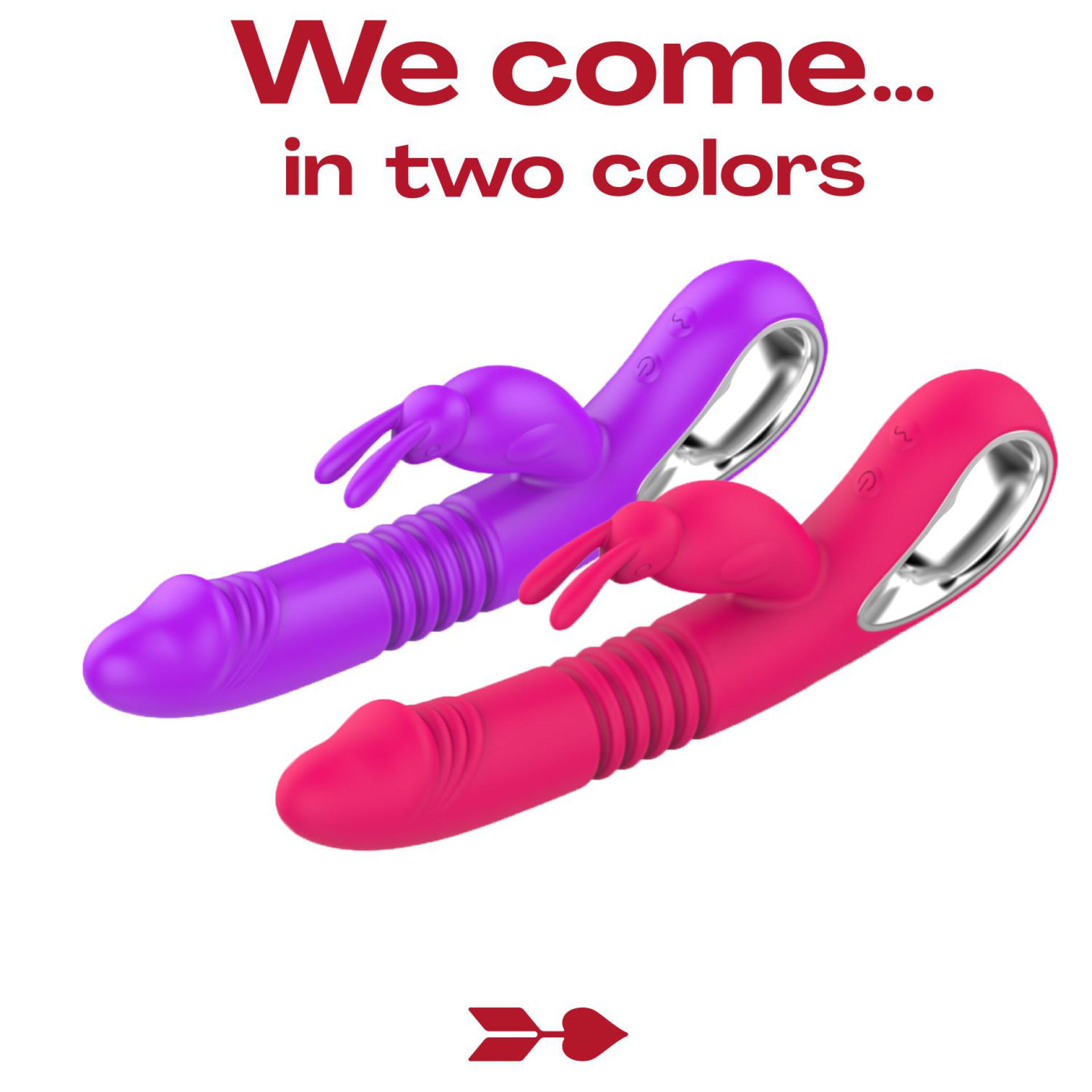 Stotende tarzan vibrator rabbit 23,6 roze kope