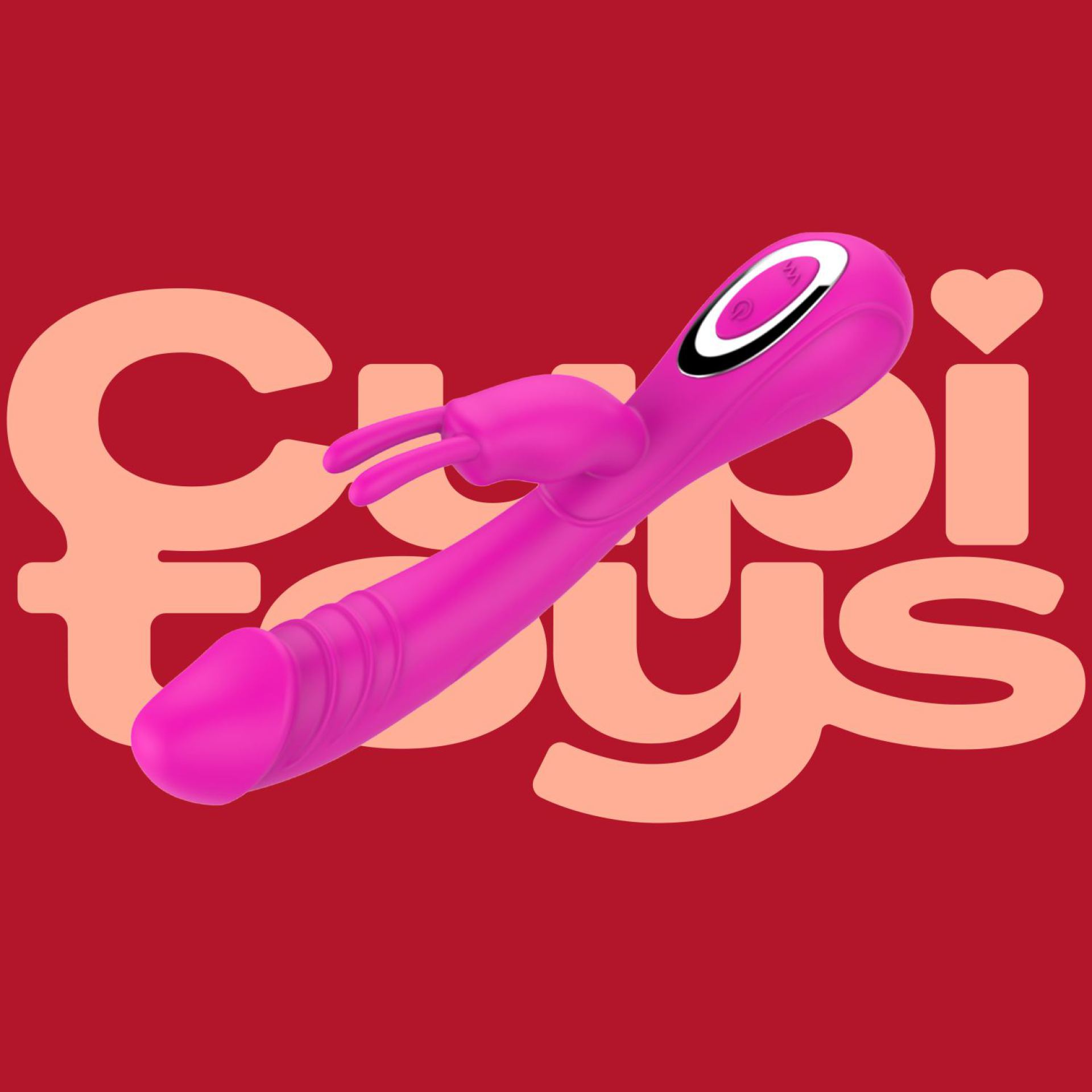 Tarzan vibrator 2in1 20cm roze online kopen