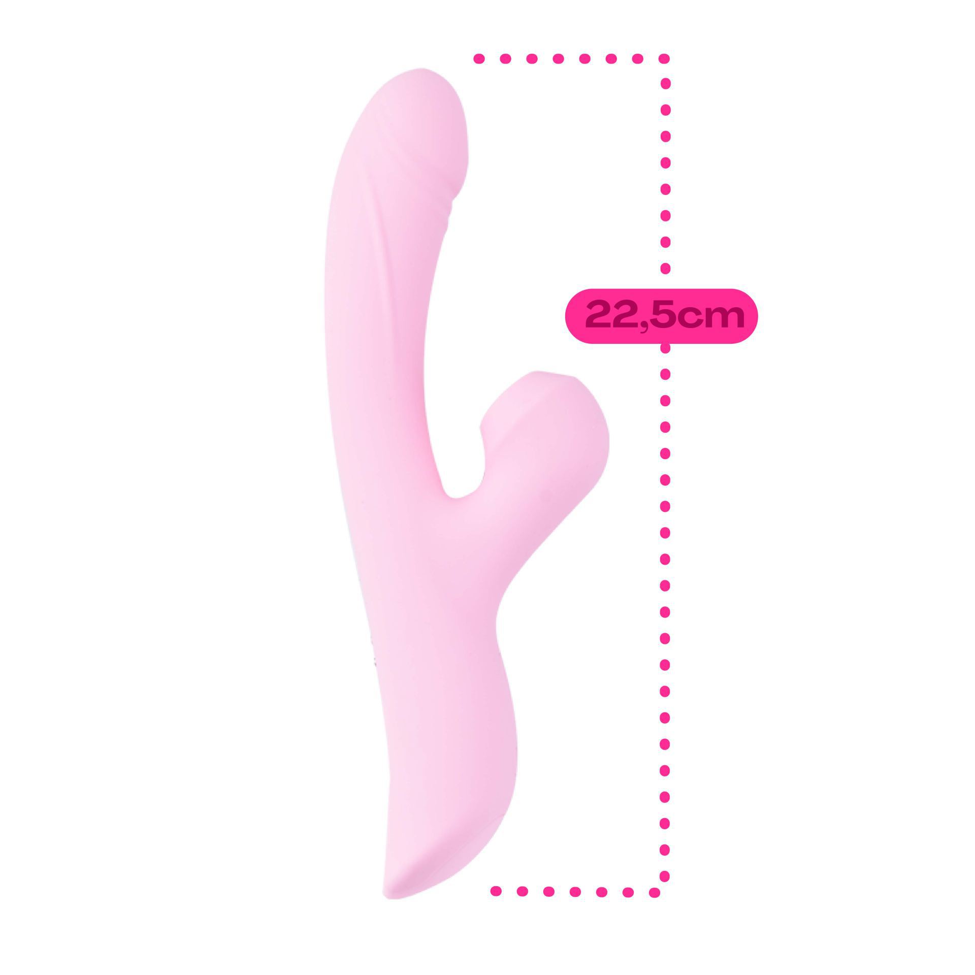 Rabbit vibrator 13 Standen roze kopen