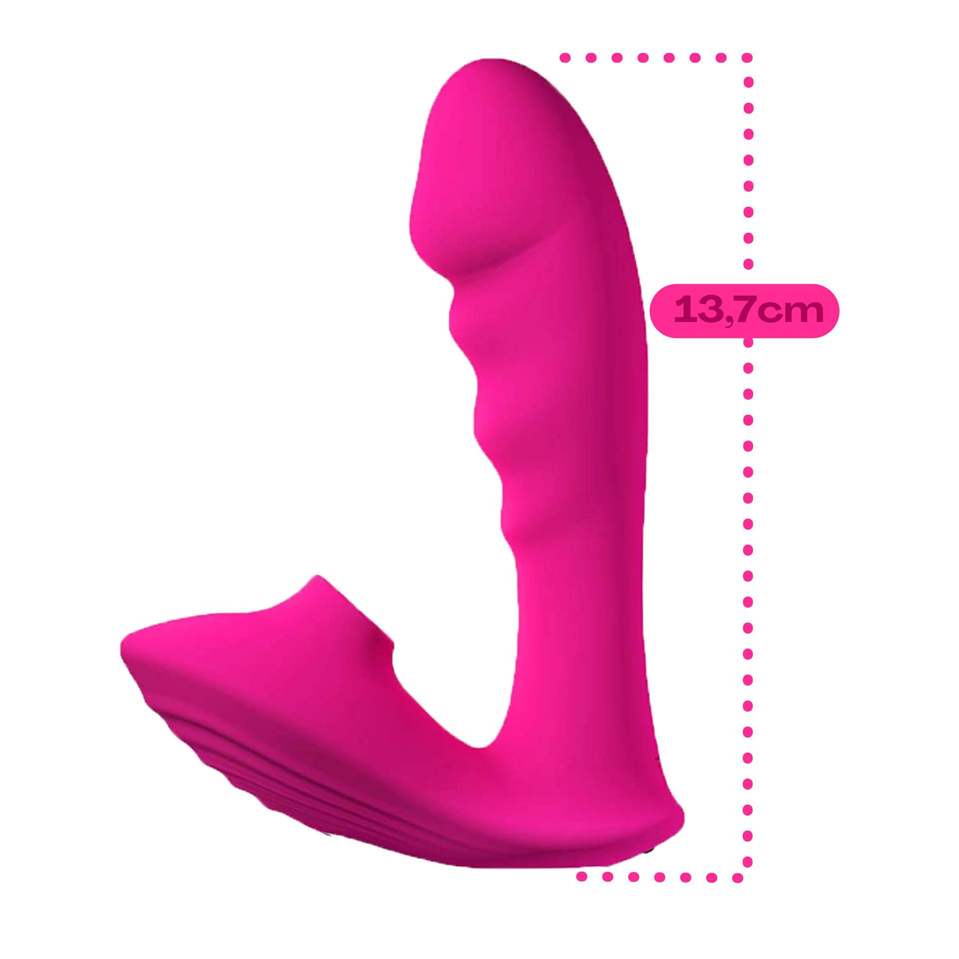 Draagbare Vibrator 20 Standen roze kopen
