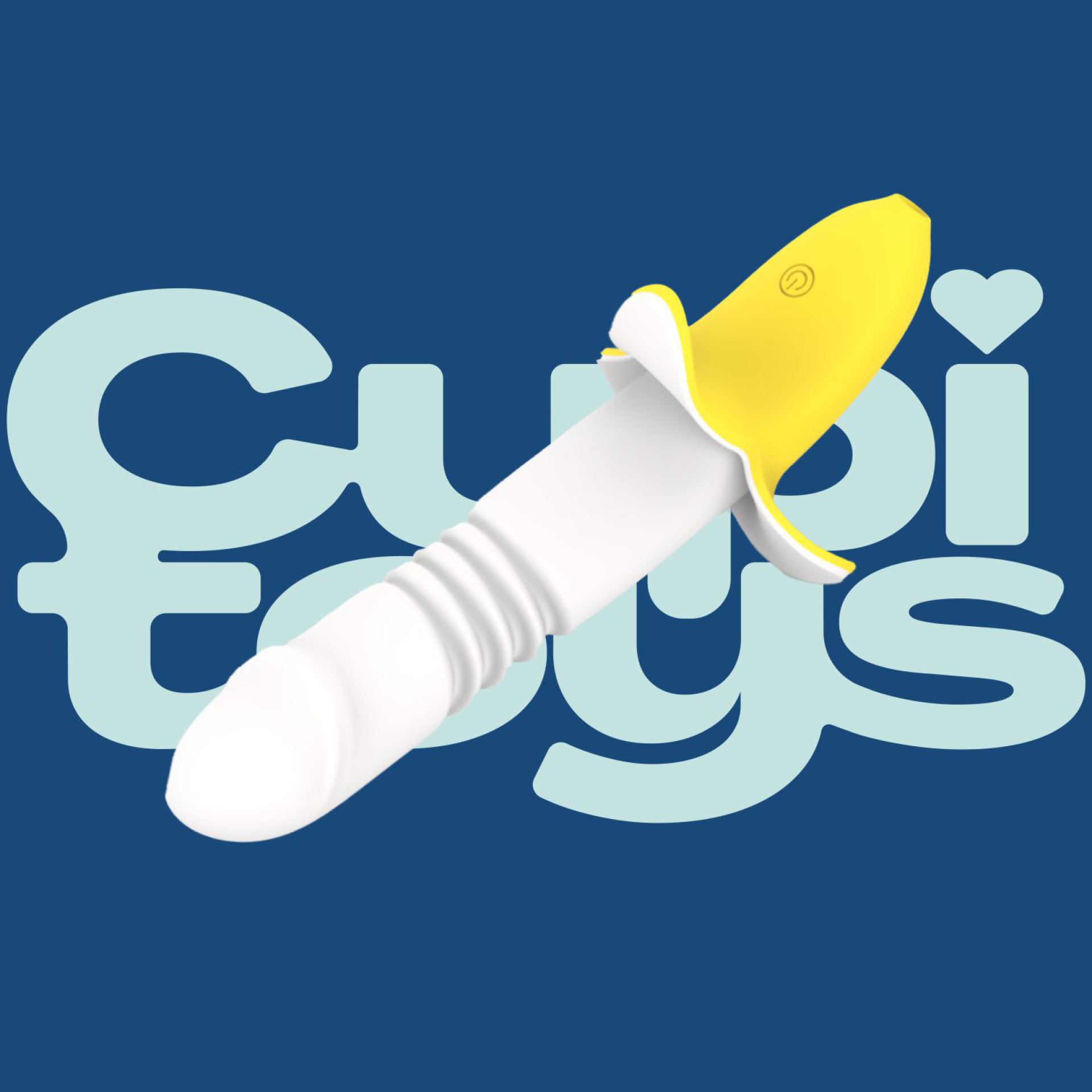 Stotende vibrator banaan 19,3cm goedkoop