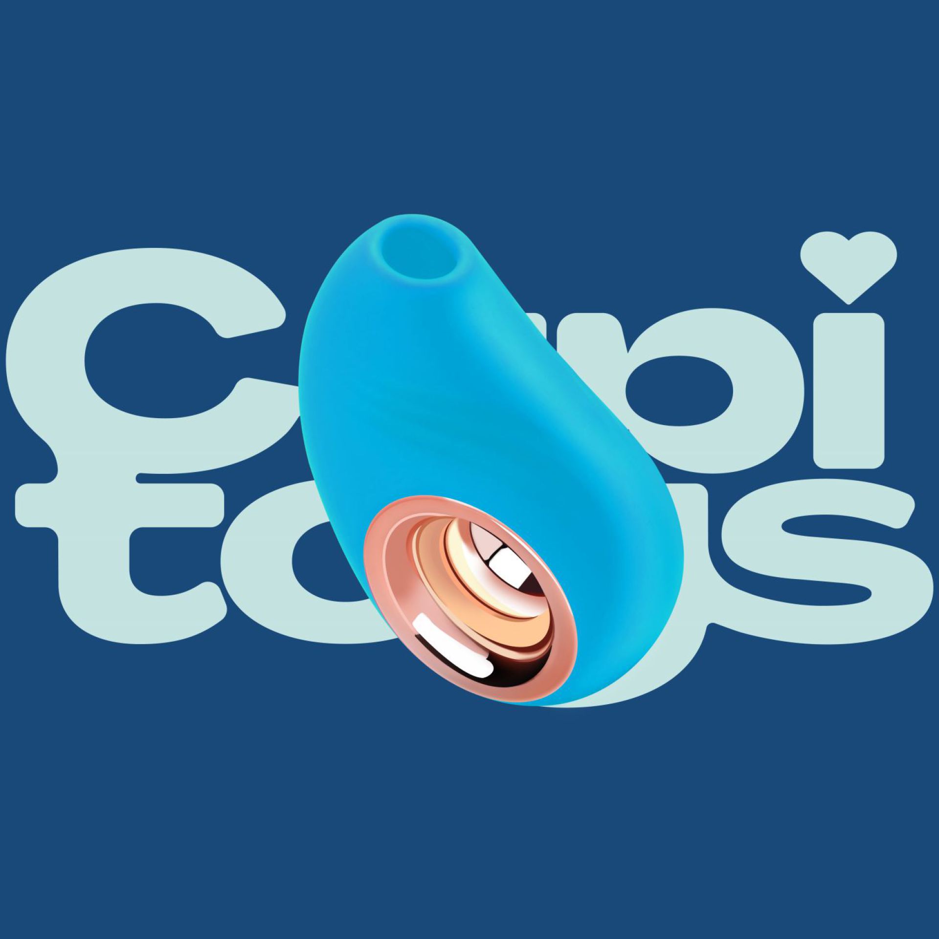 Luchtdruk vibrator 10,2cm blauw online