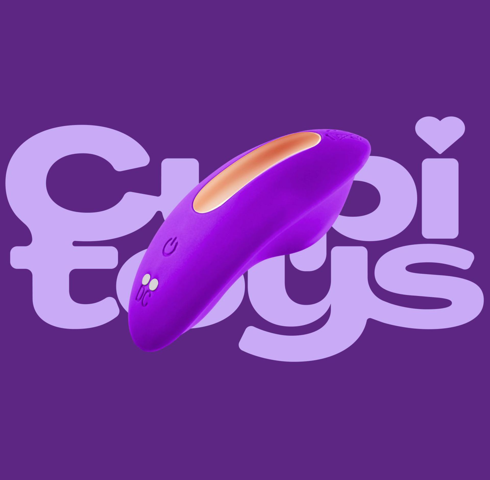 Draagbare vibrator met app paars online kopen