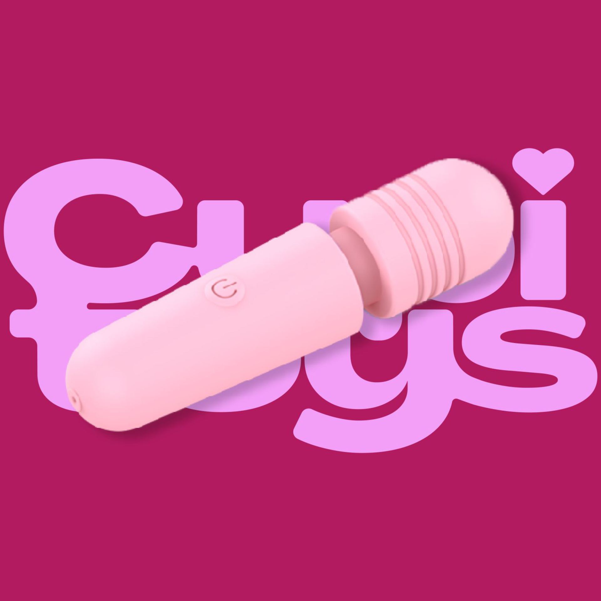 Wand vibrator 10cm lichtroze online