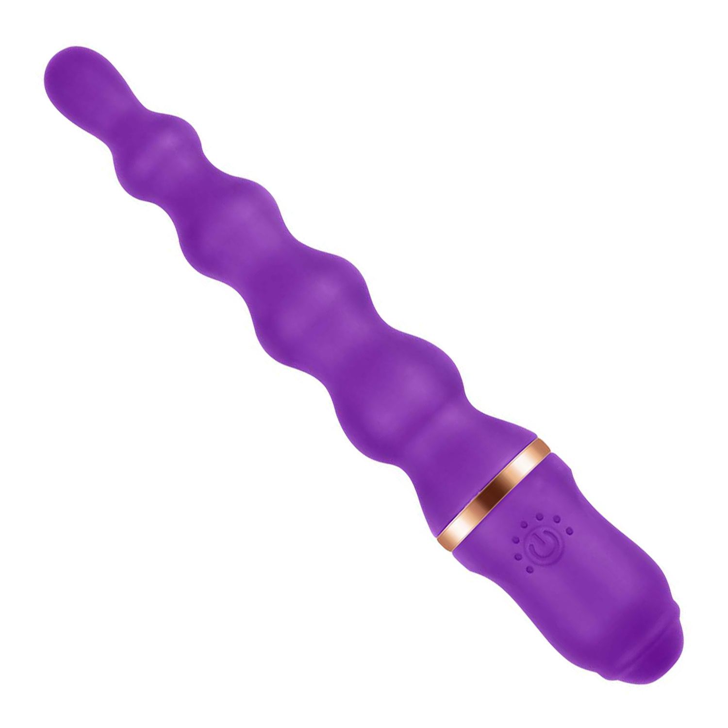 Anale vibrator 24,9cm paars