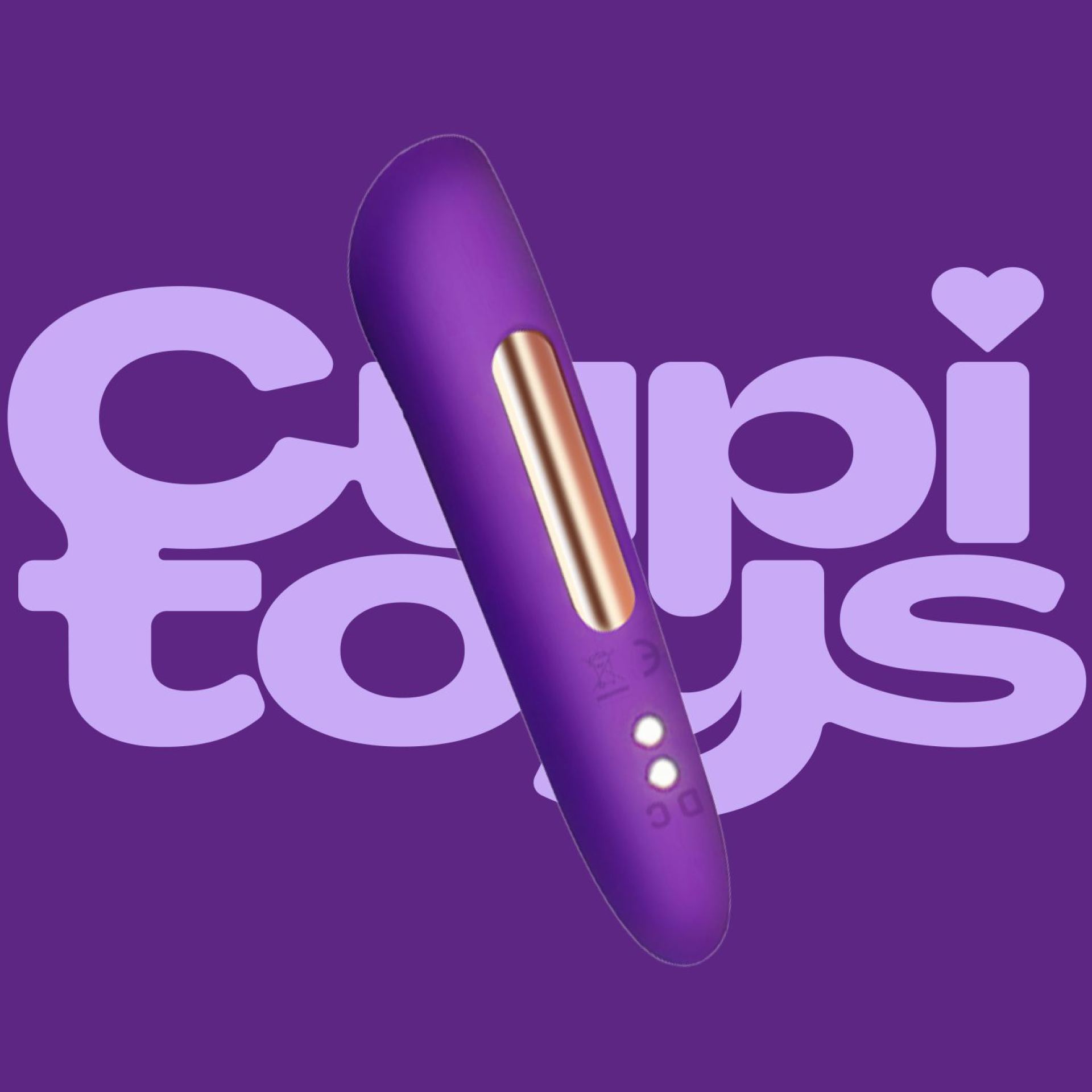 Paars bullet vibrator 10cm