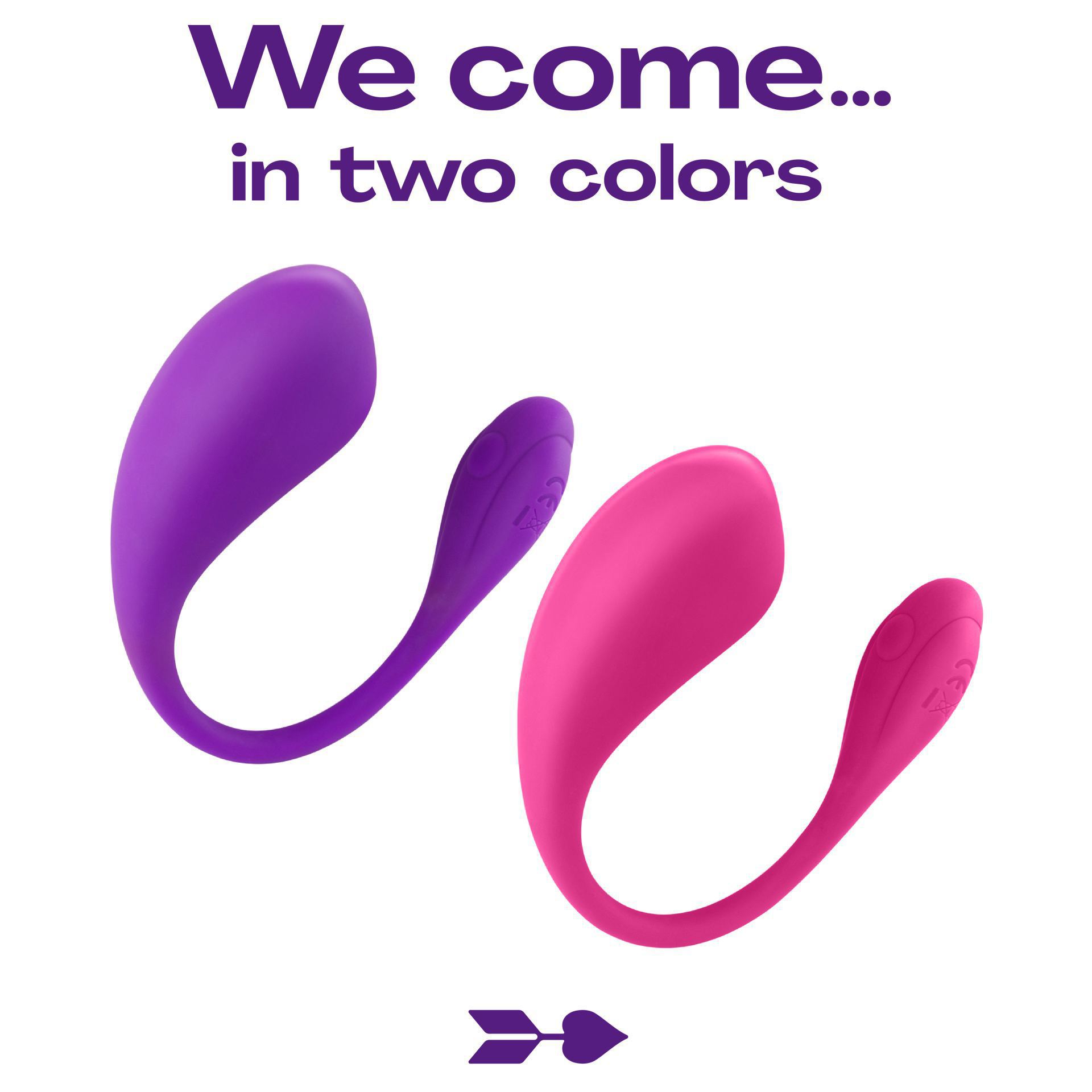 Vibrerend ei app 9,5cm paars online