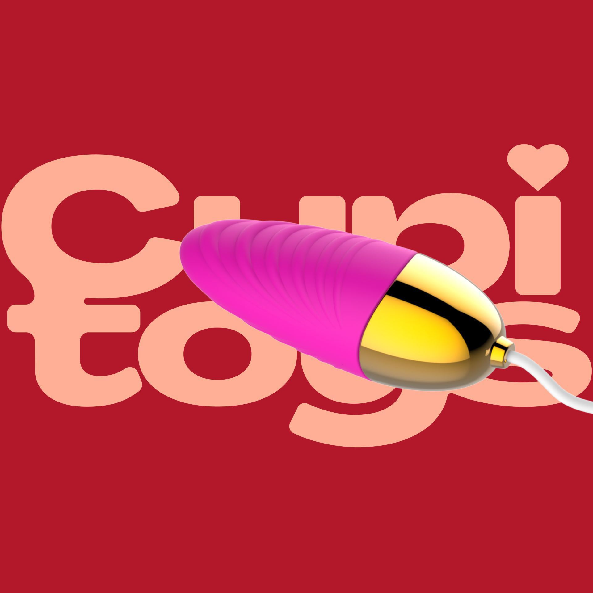 Vibrerend ei 6,7cm roze goedkoop