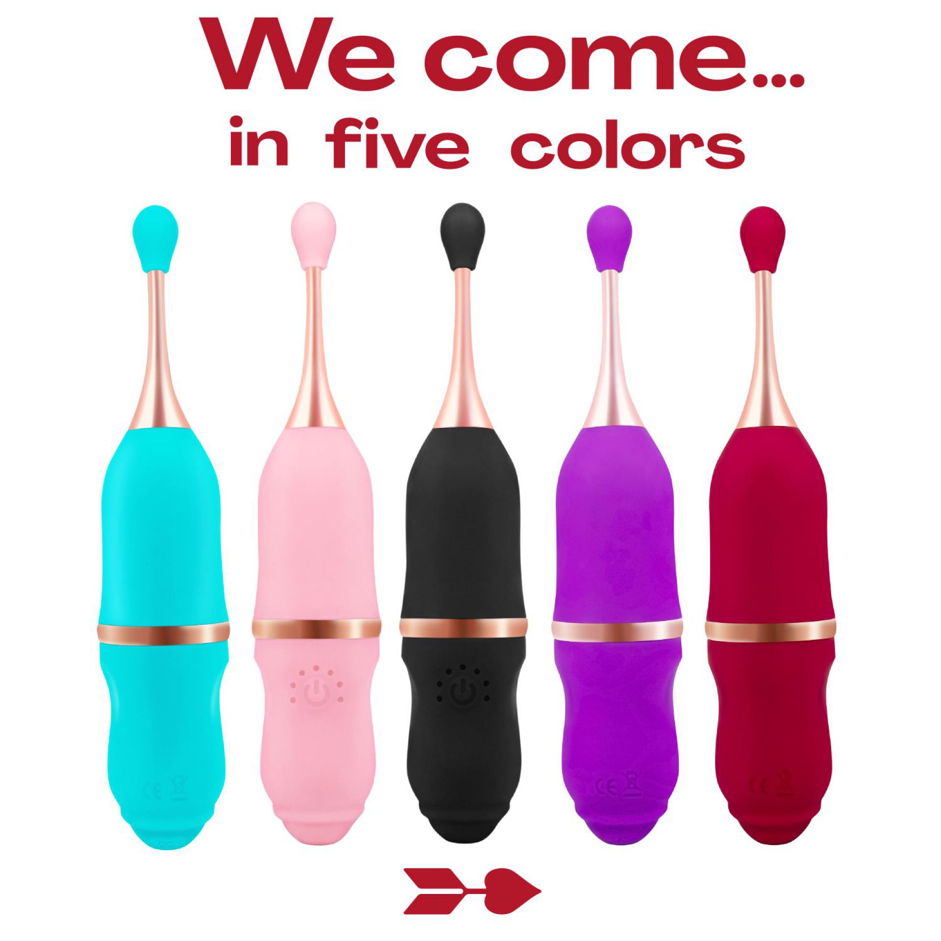 online Pinpoint clitoris vibrator 19,8cm Zwart