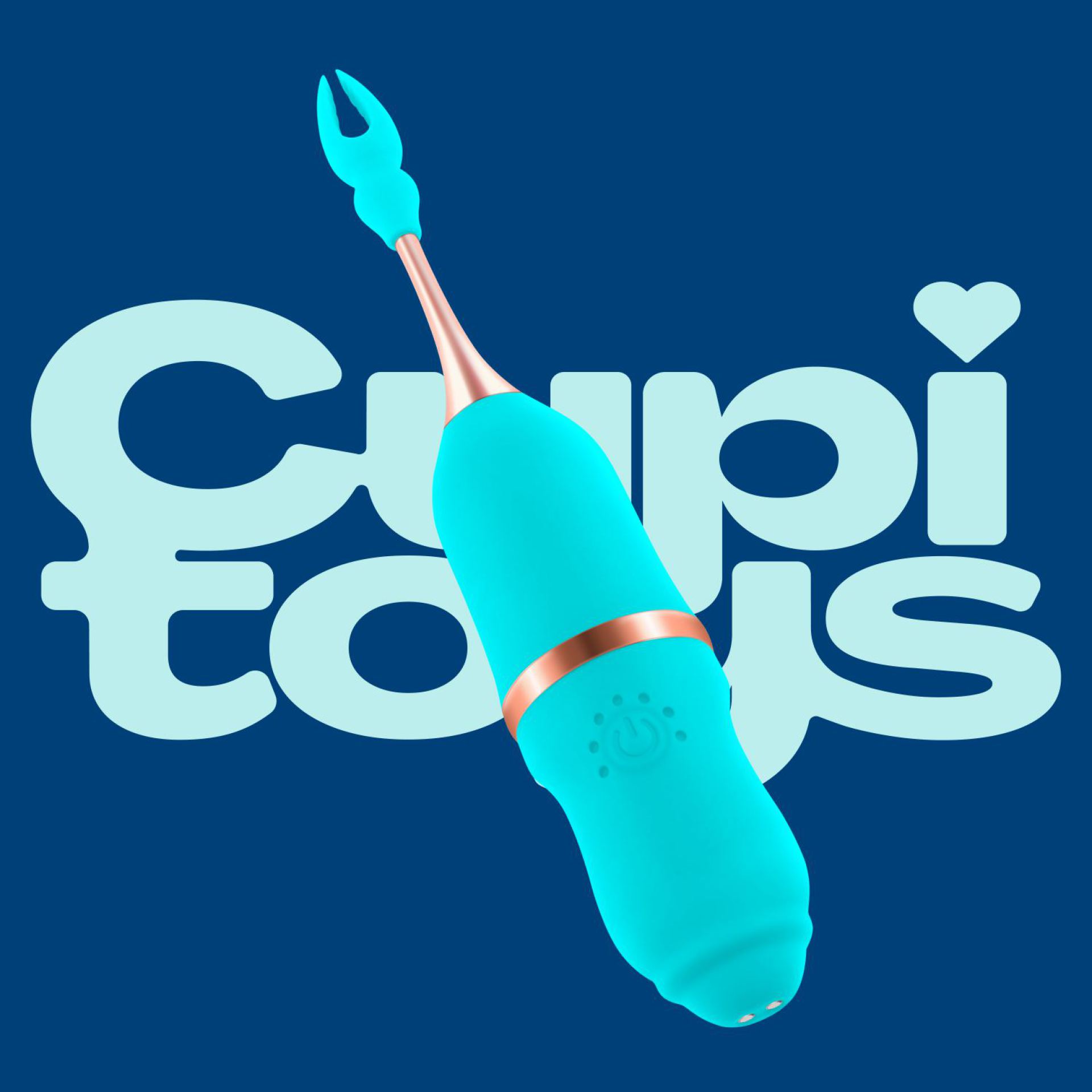 Goede Pinpoint clitoris vibrator 19,8cm Blauw