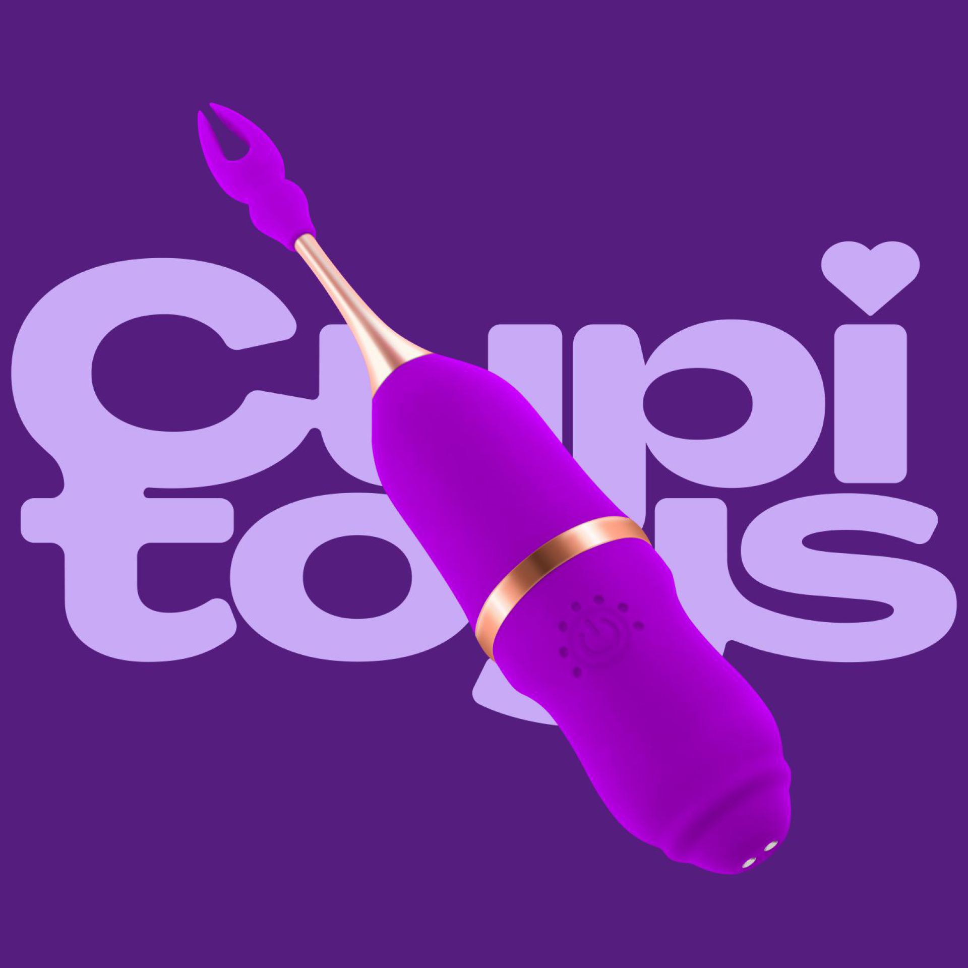 Pinpoint clitoris vibrator 19,8cm Paars online