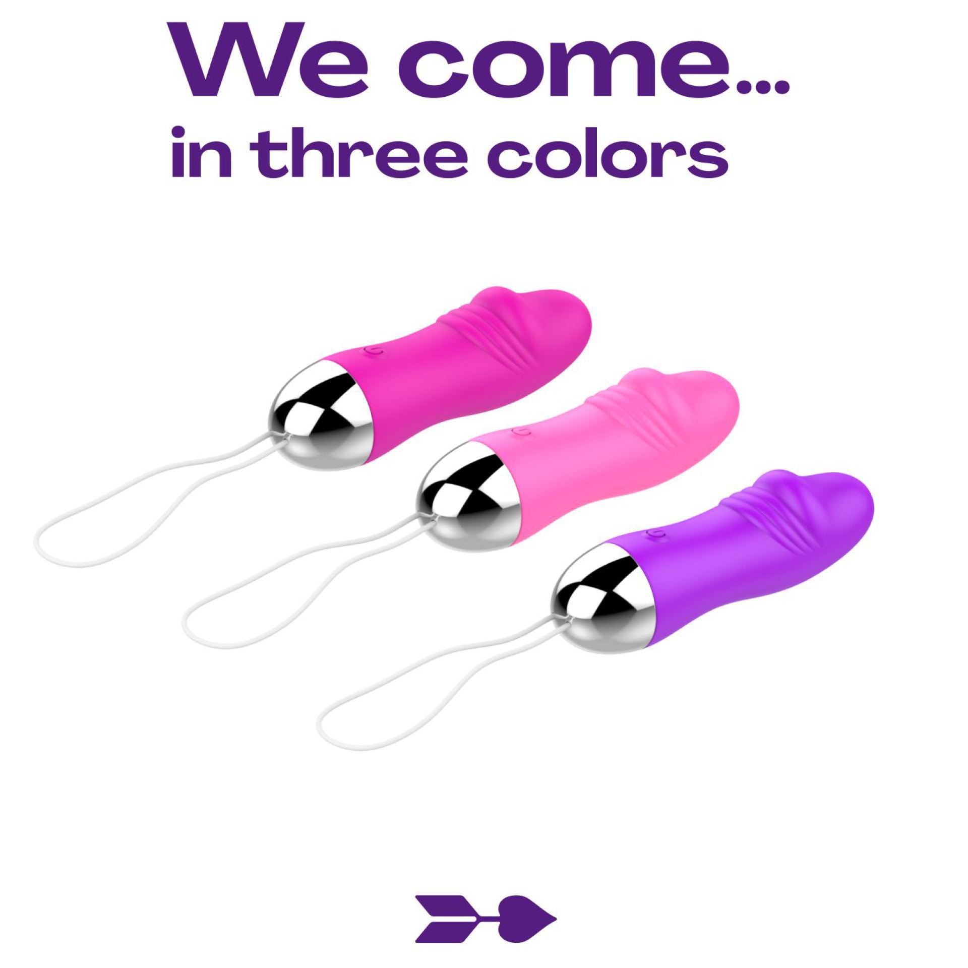 Vibrerend ei paars online bestellen 11cm