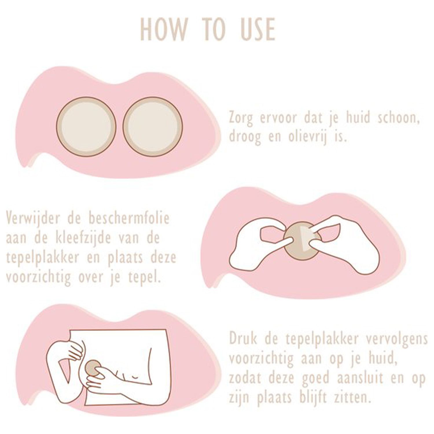 Nipple covers uitleg