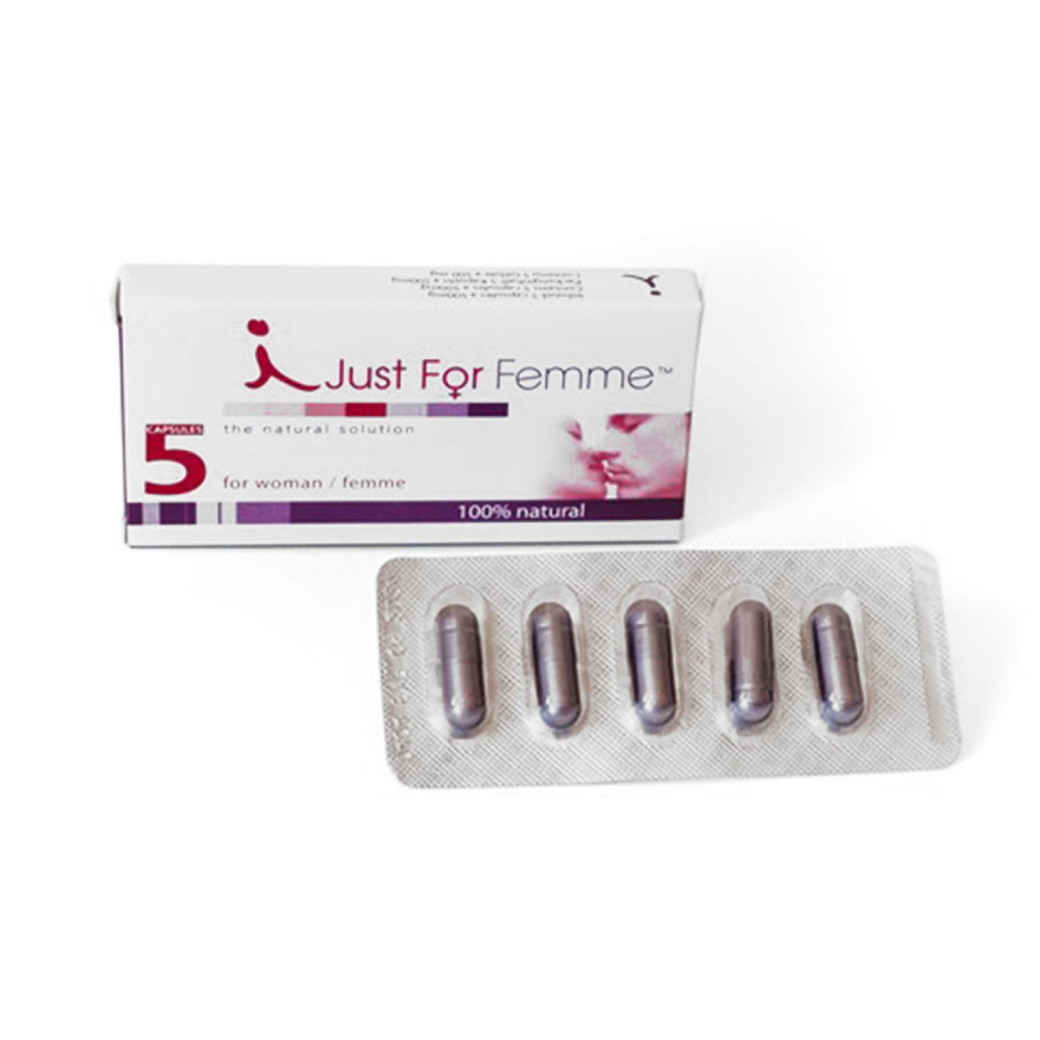 Online JustForFemme voor vrouwen 5 capsules