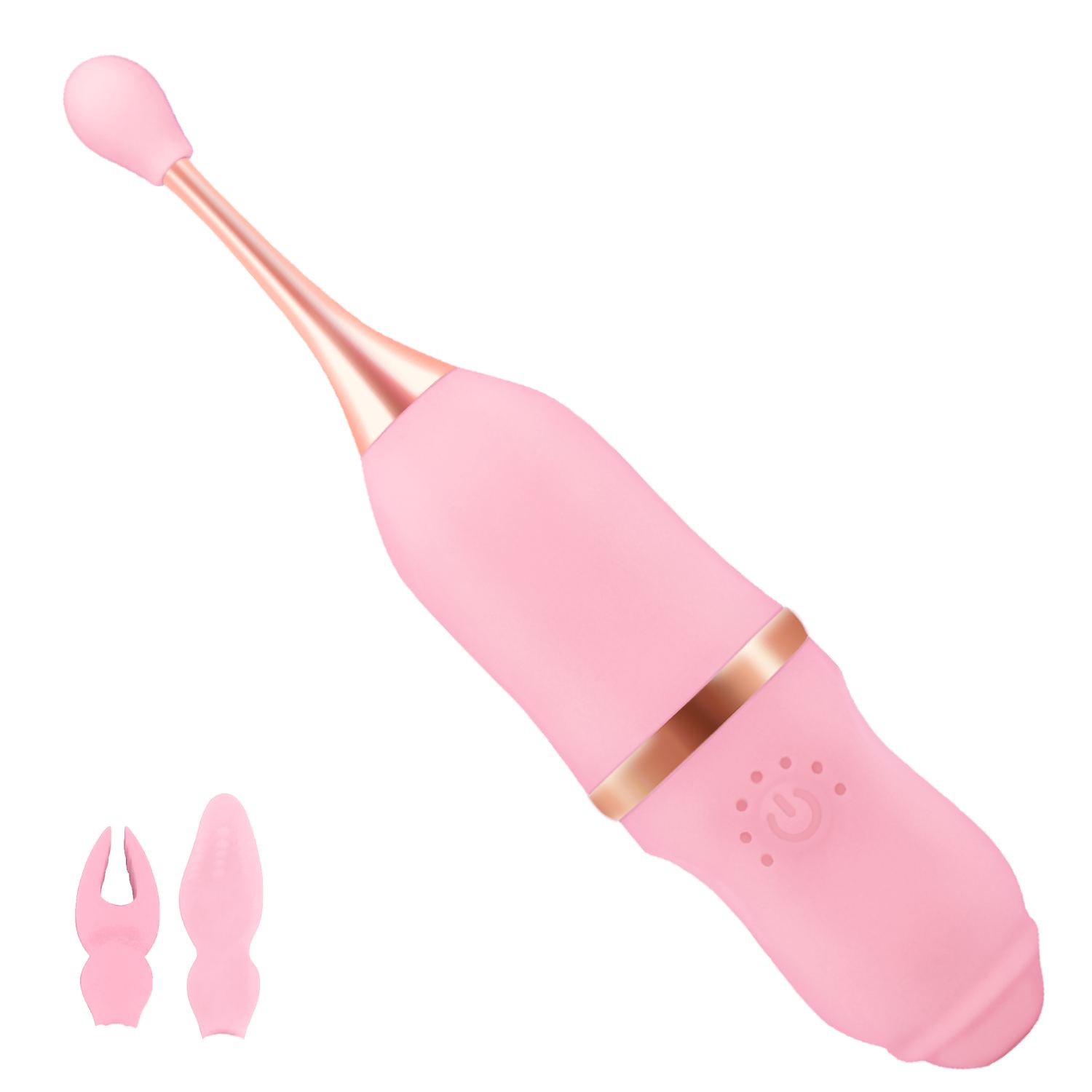 Pinpoint clitoris vibrator roze 19,8cm