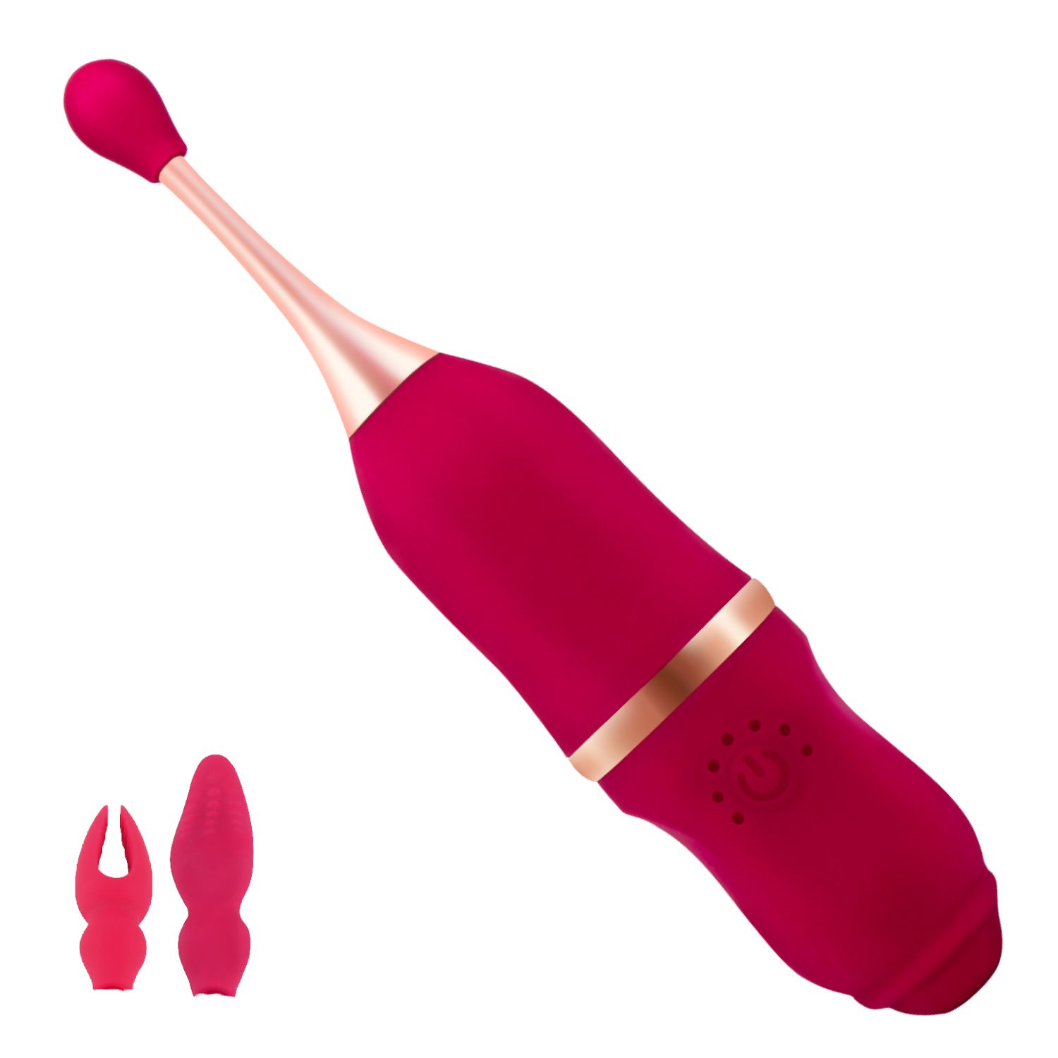 Pinpoint clitoris vibrator rood 19,8cm