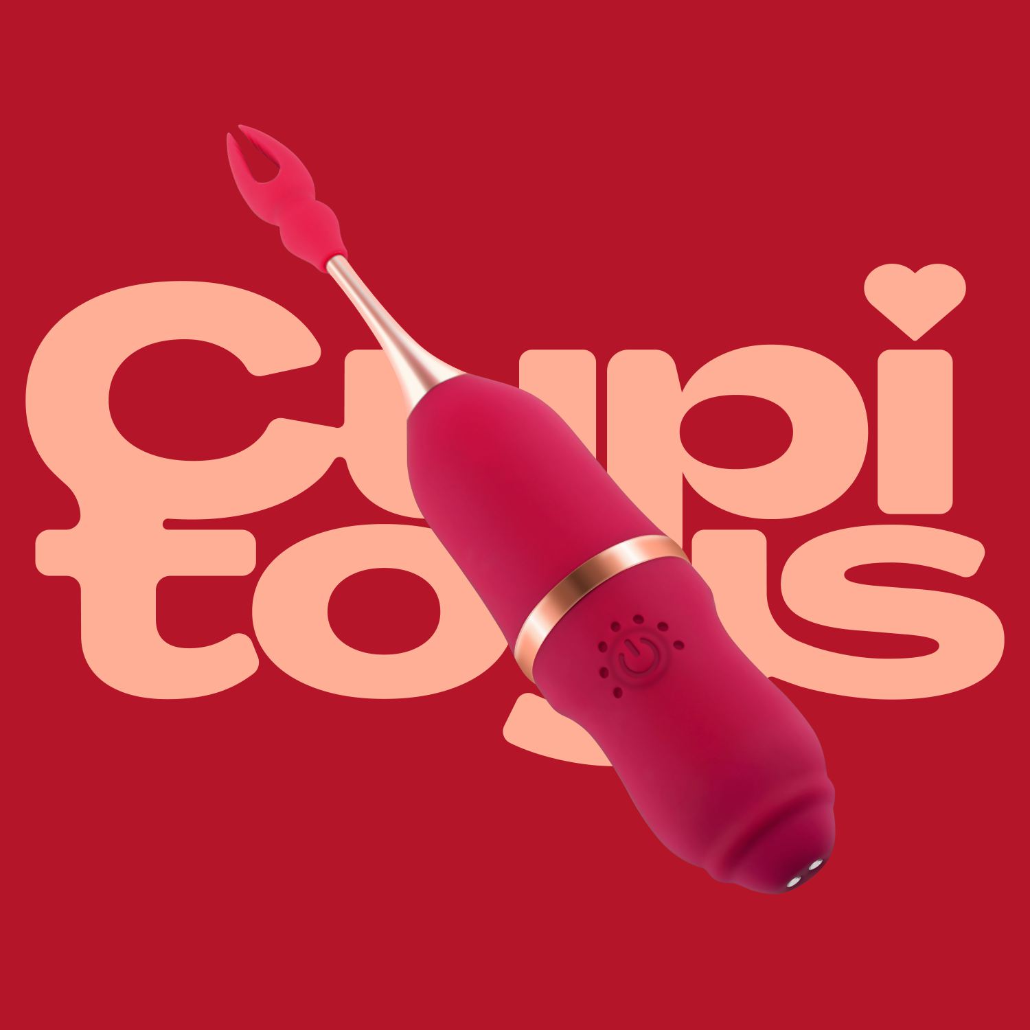 Pinpoint clitoris vibrator rood 19,8cm online