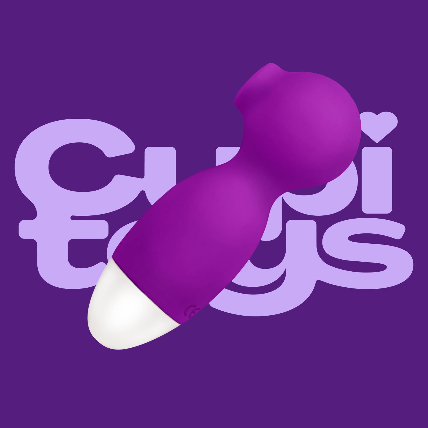 Luchtdruk vibrator klein 12,2cm Paarse