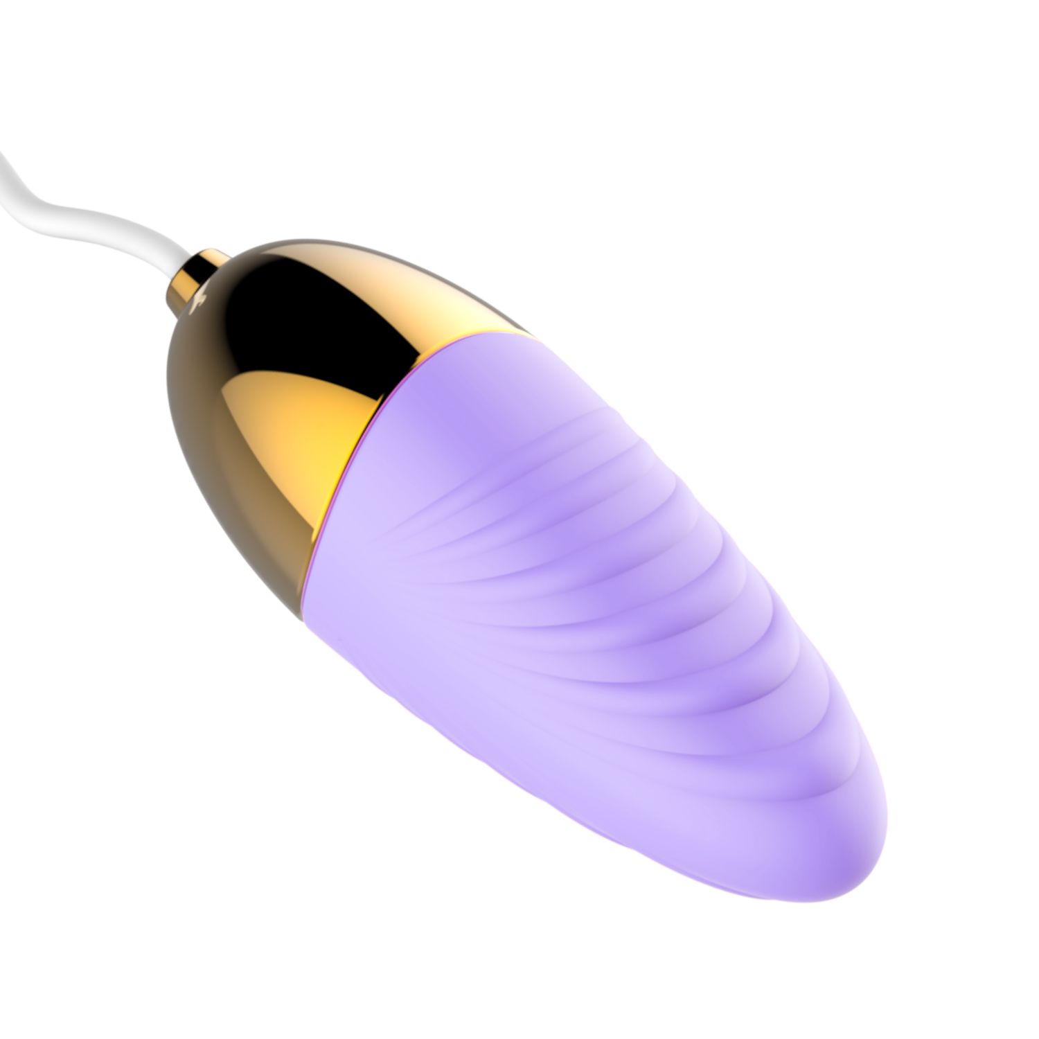 Vibrerend ei 6,7cm lichtpaars