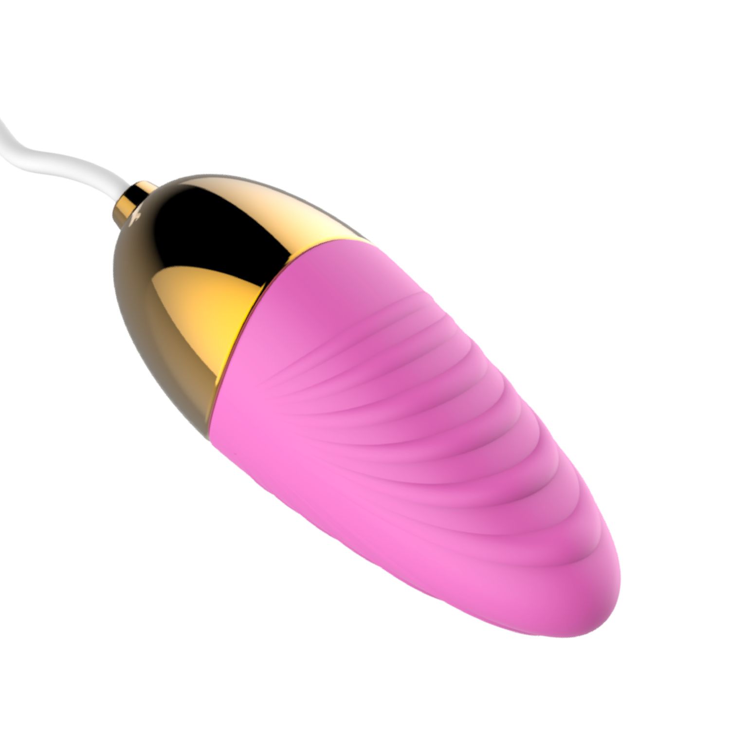 Vibrerend ei 6,7cm lichtroze