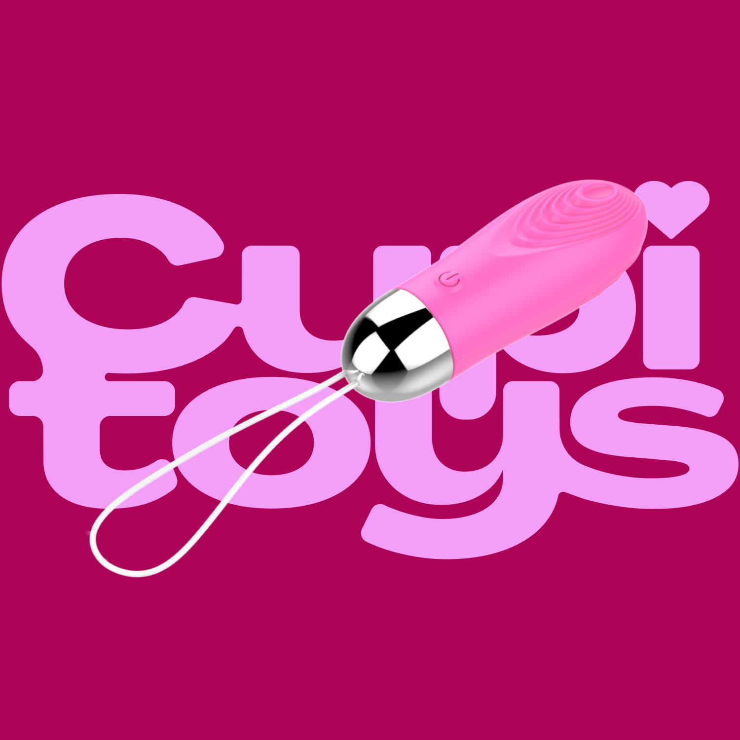 Vibrerend ei G-spot lichtroze 9,8cm afstand