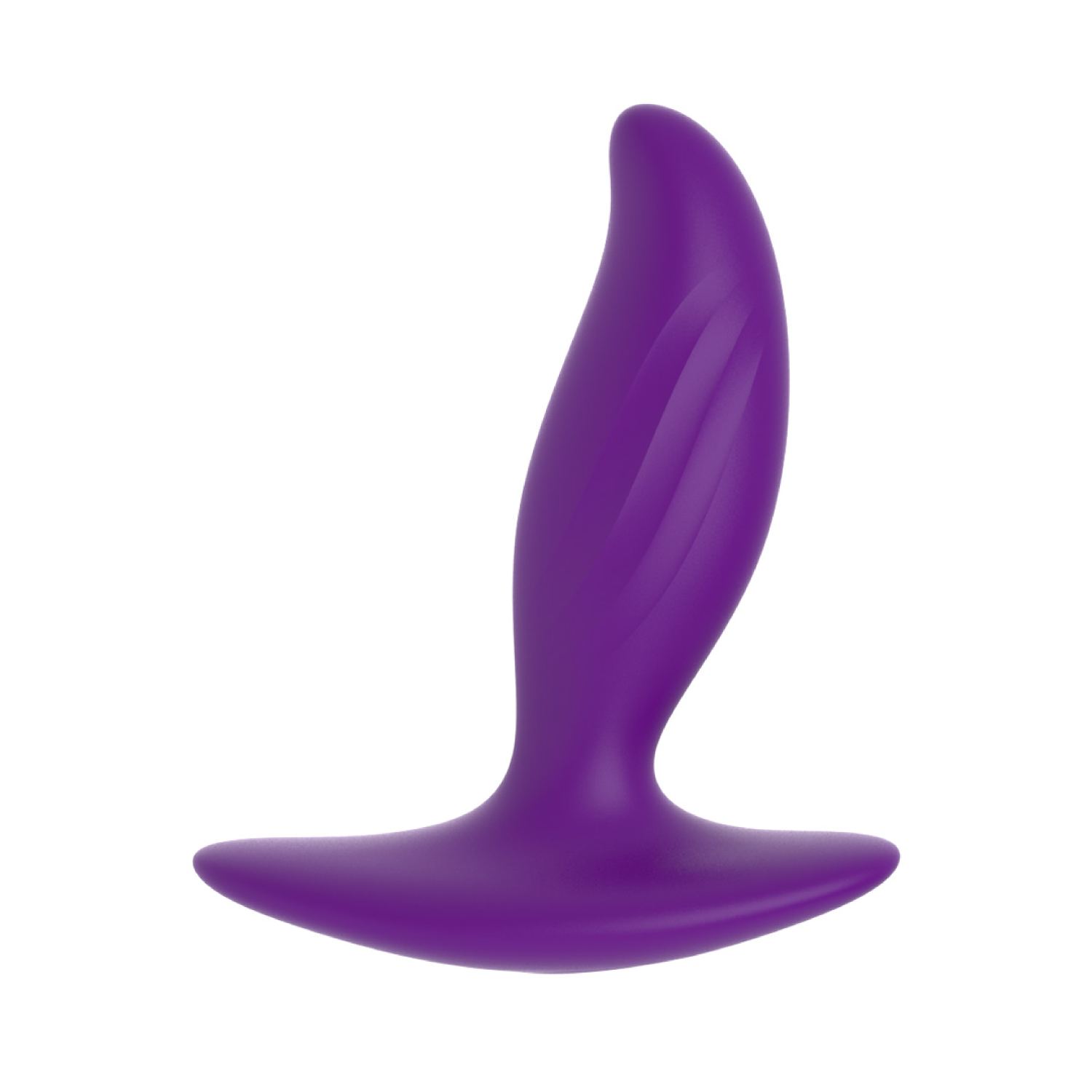 Vibrerende butt plug 9,5cm paars