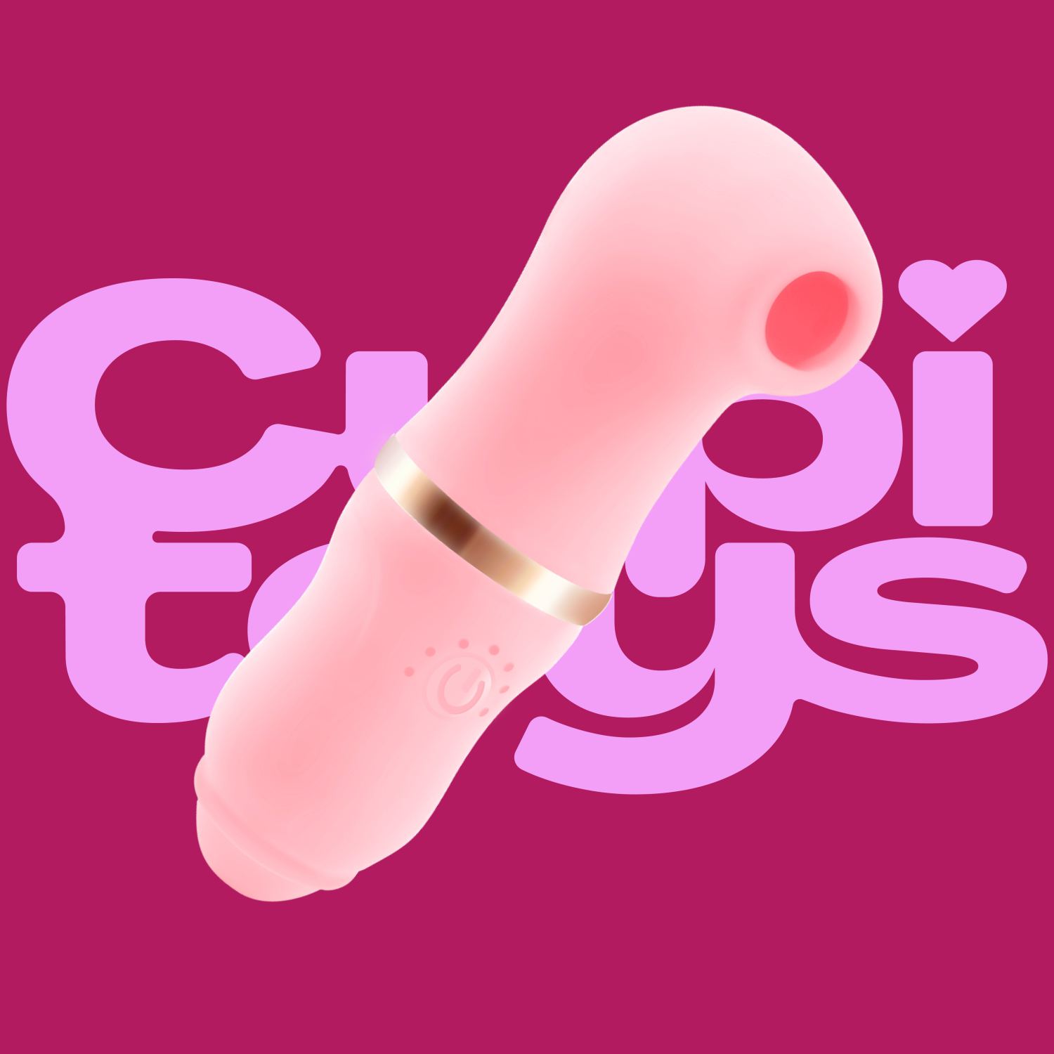 goedkoop Luchtdruk vibrator  12,8cm Roze