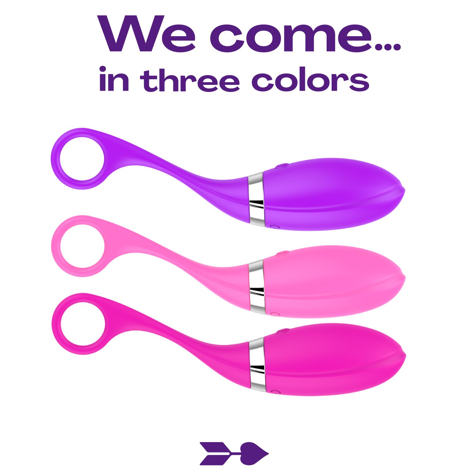 Vibrerend ei voor g-spot paars kopen