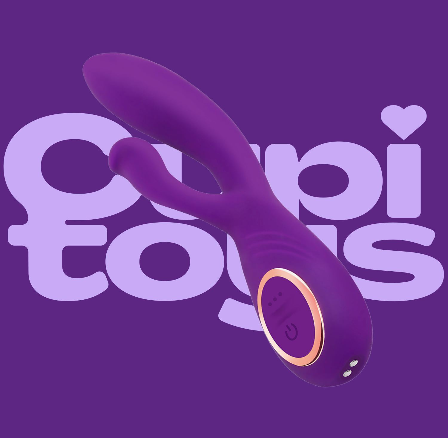 goedkoopTarzan vibrator met rabbit 19,2cmPaars