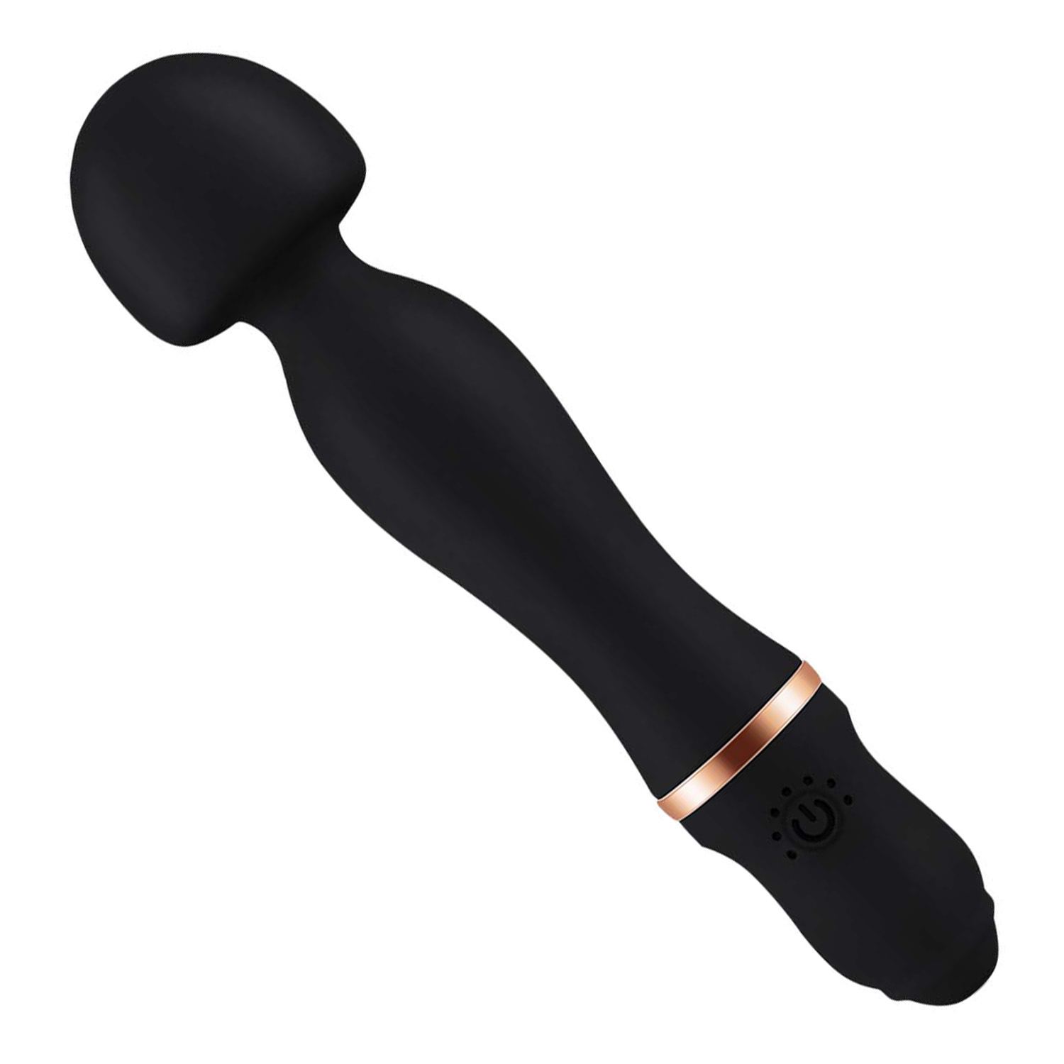 Wand vibrator 24cm Zwart